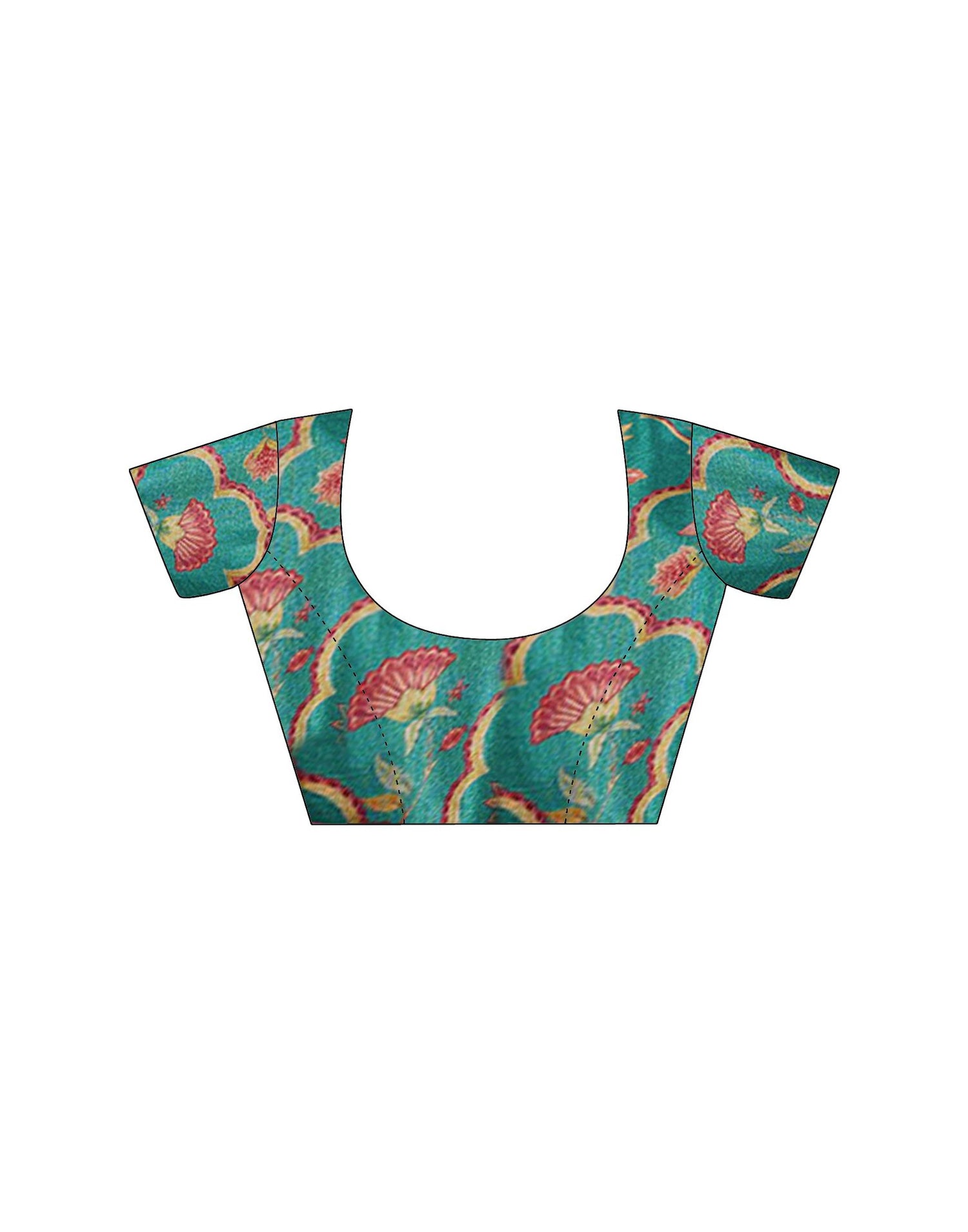 Pink Chiffon Woven Saree