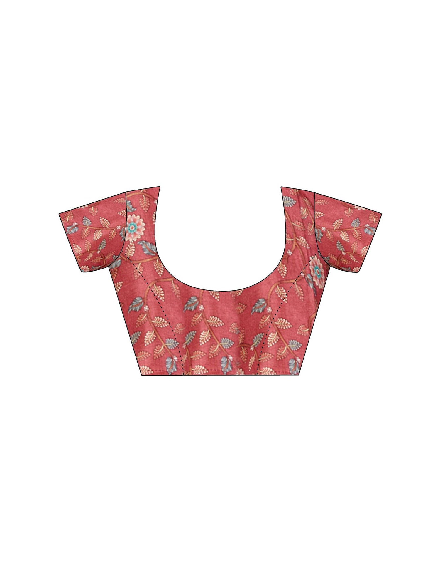 Green Chiffon Woven Saree