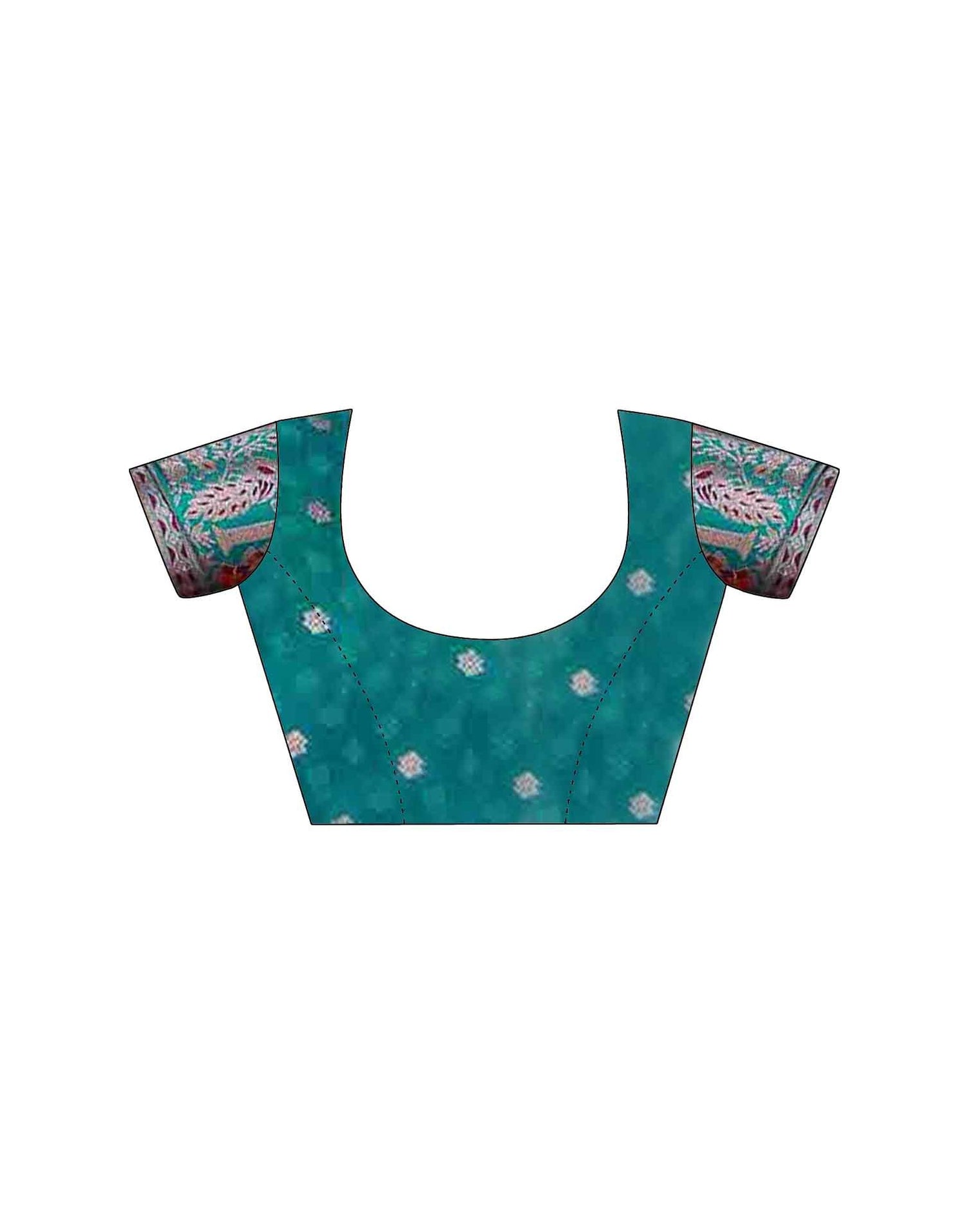 Dark Pink Silk Woven Saree