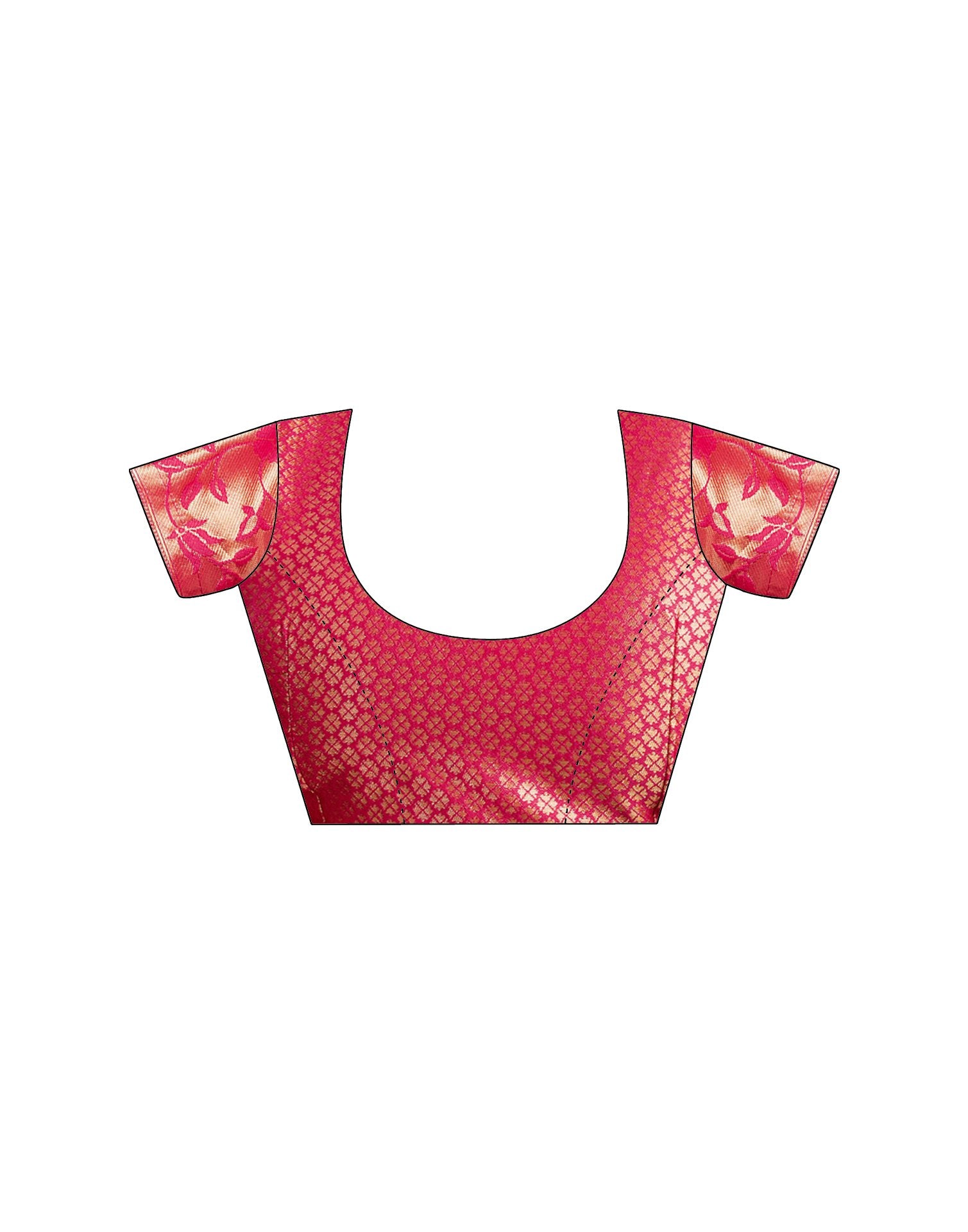Pink Silk Woven Paithani Saree