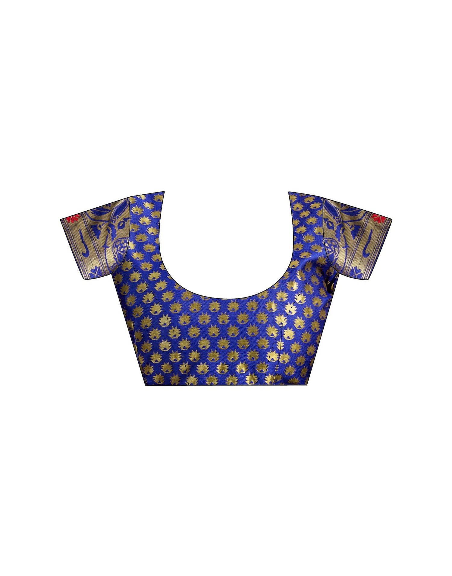 Blue Silk Woven Paithani Saree