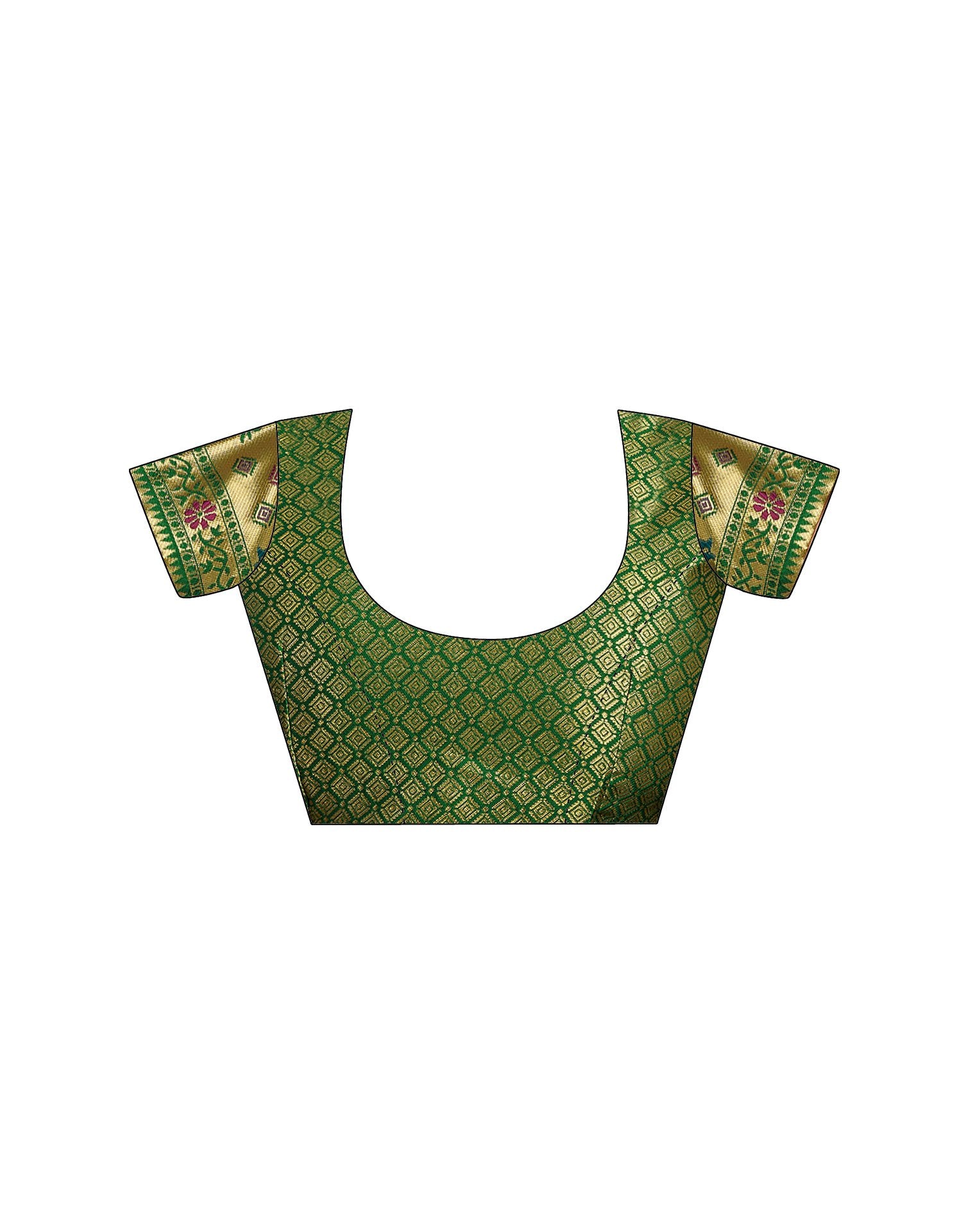 Green Silk Woven Paithani Saree