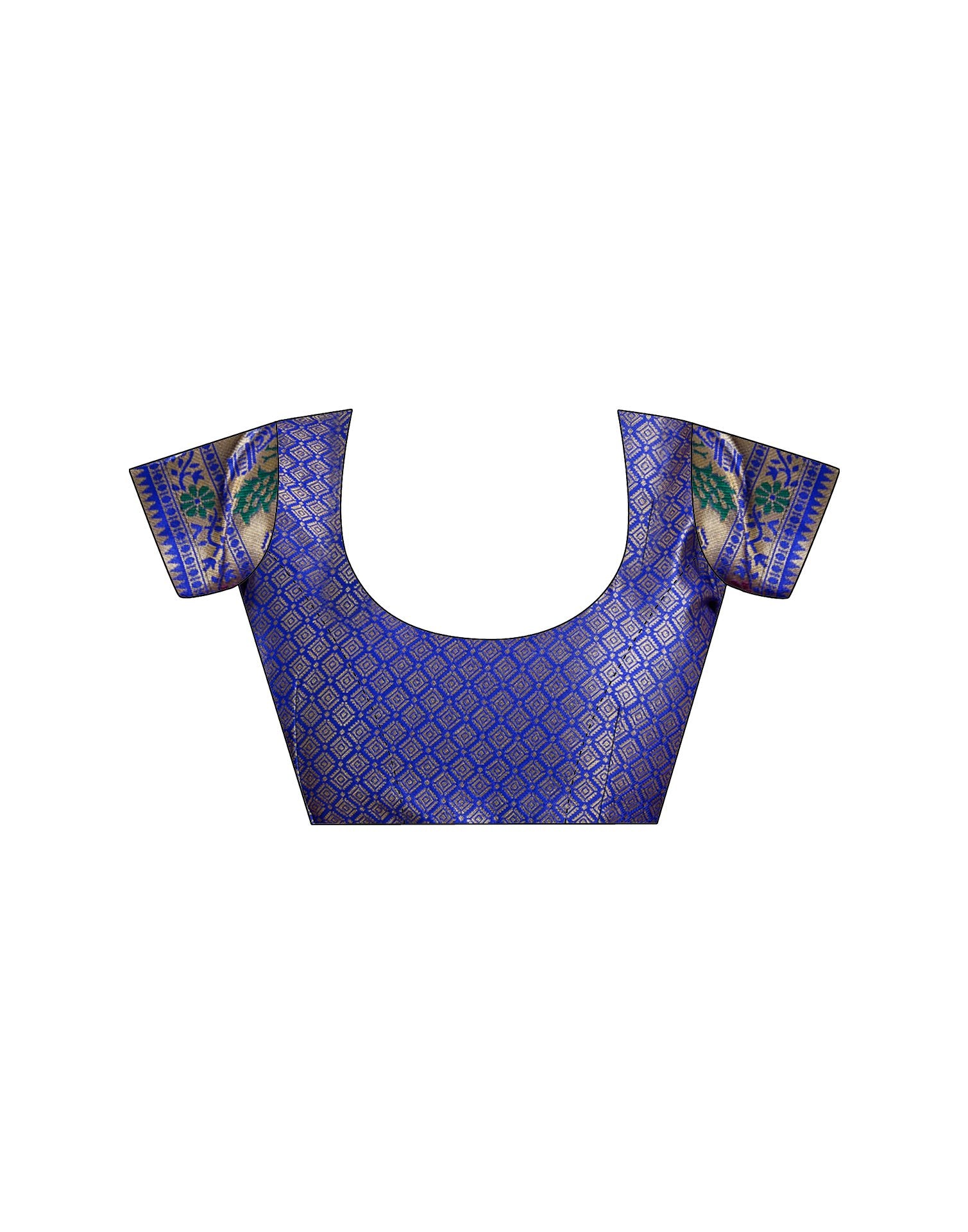 Blue Silk Woven Paithani Saree