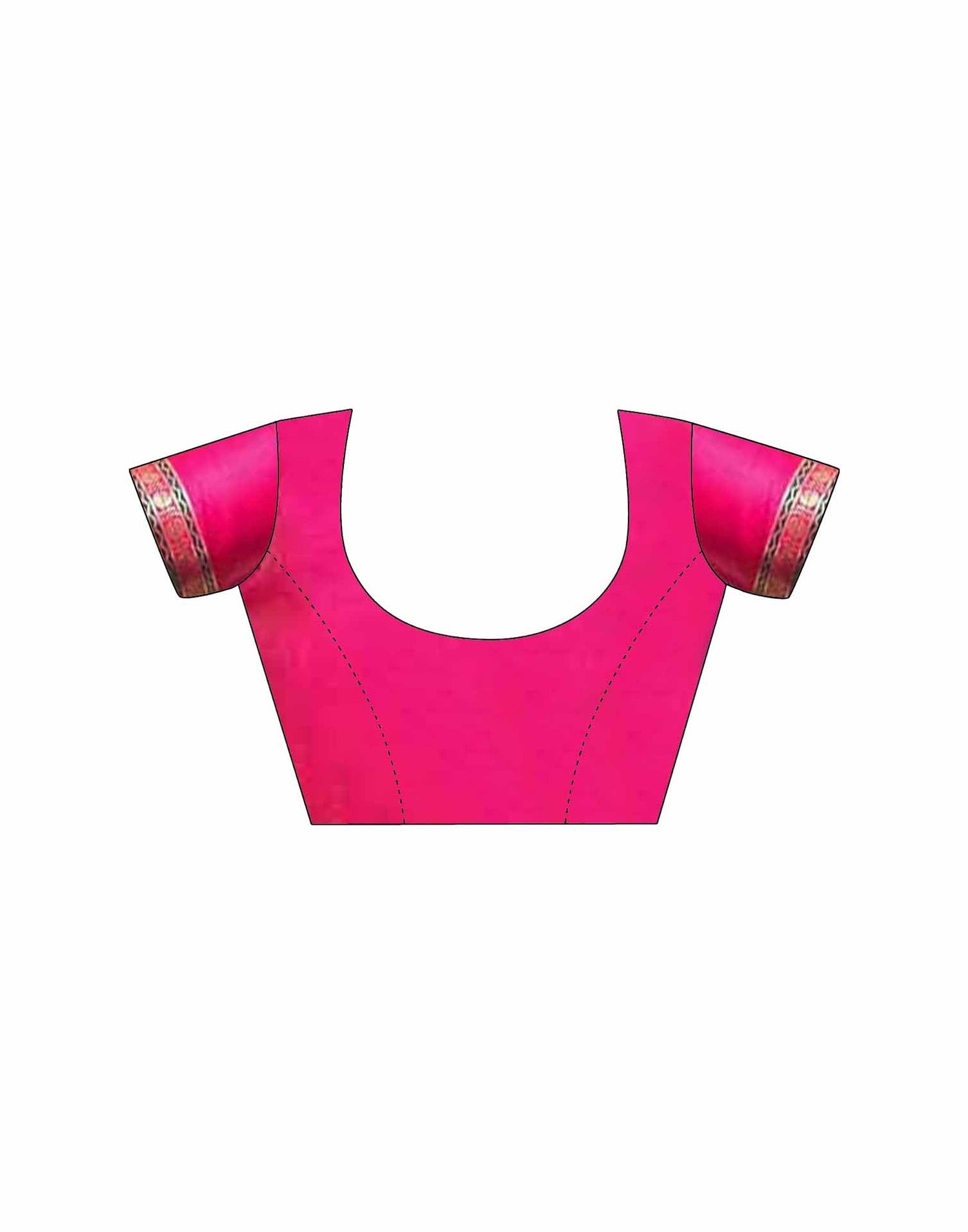 Rama Blue Silk Woven Banarasi Saree