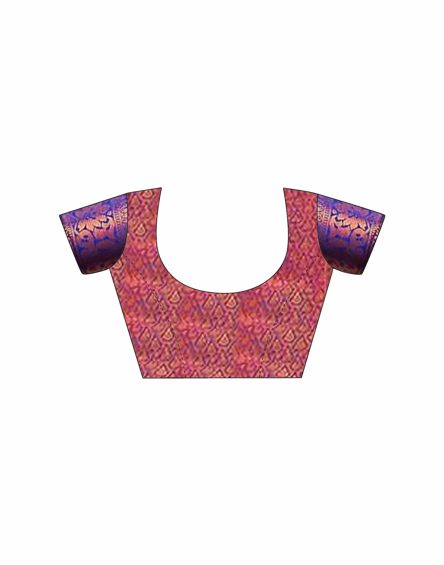 Purple Silk Woven Banarasi Saree