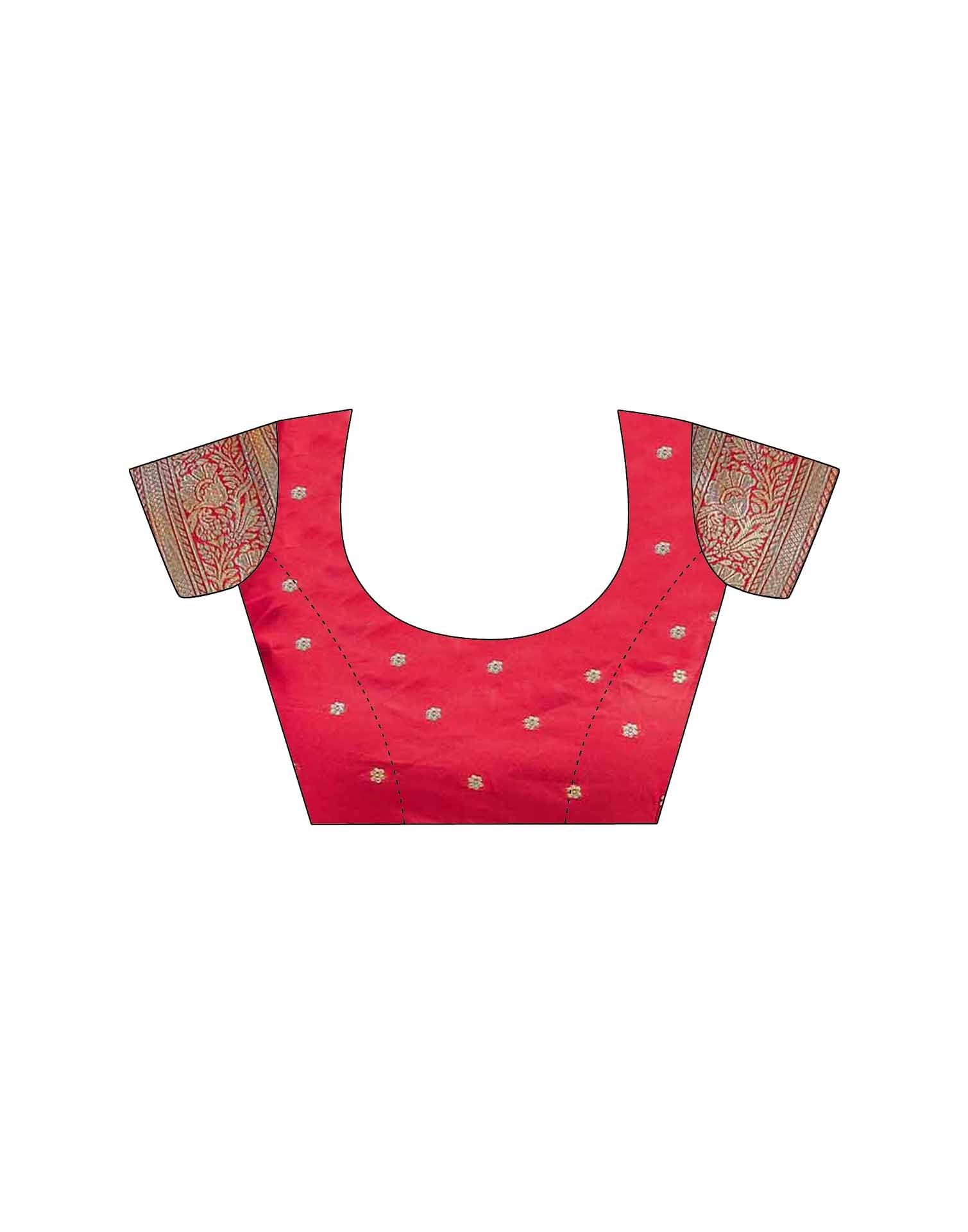 Green Silk Woven Banarasi Saree