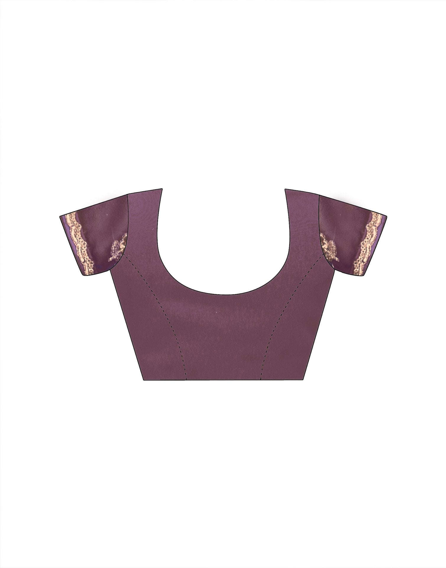 Dusty Mauve Shimmer Georgette Sequence Embroidery saree