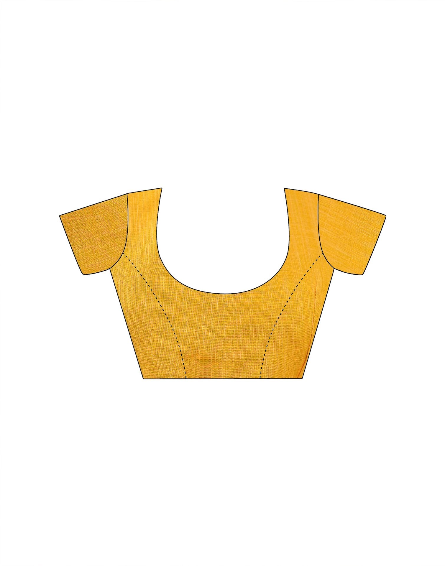 Multicoloured Linen Printed Saree