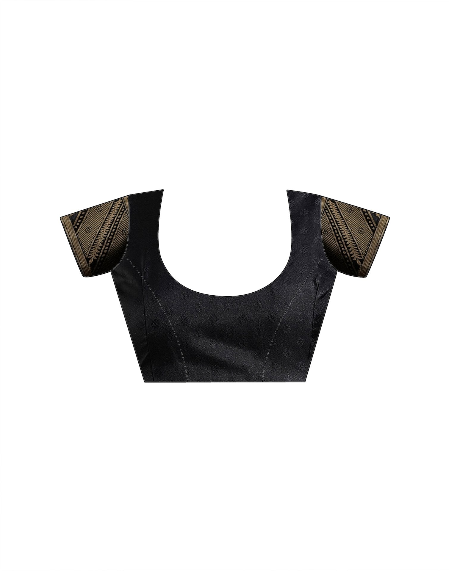 Black Silk Woven Banarasi Saree