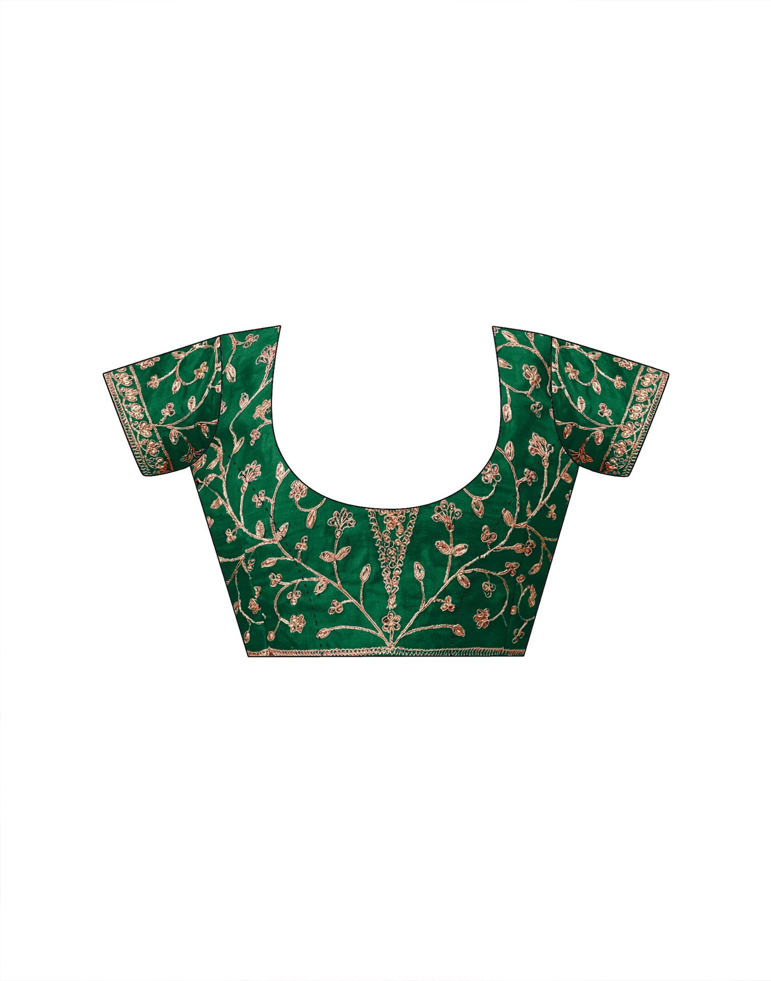 Green Georgette Laheriya Printed Saree