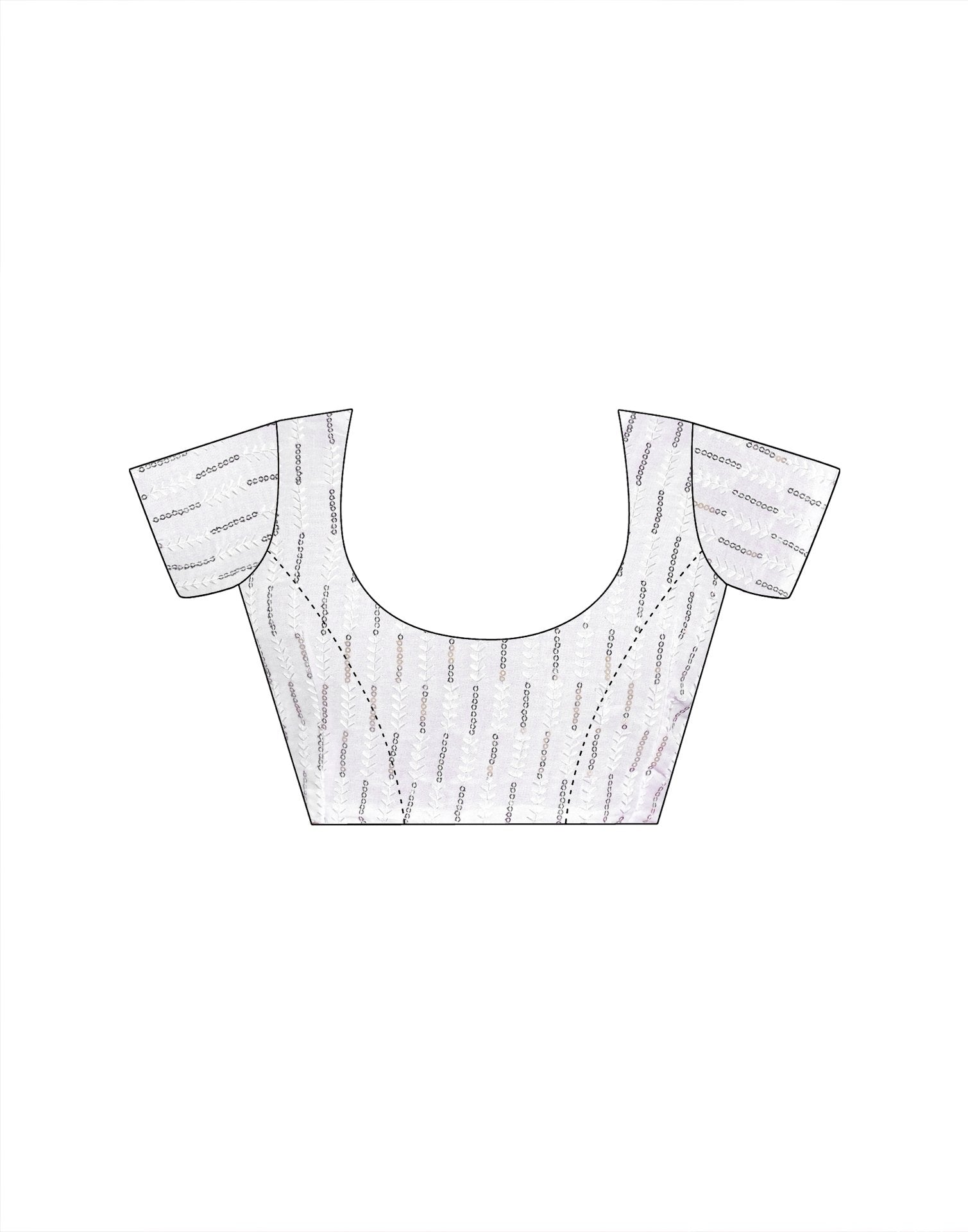 Dusty Pink Georgette Stone Work Swarovski Saree