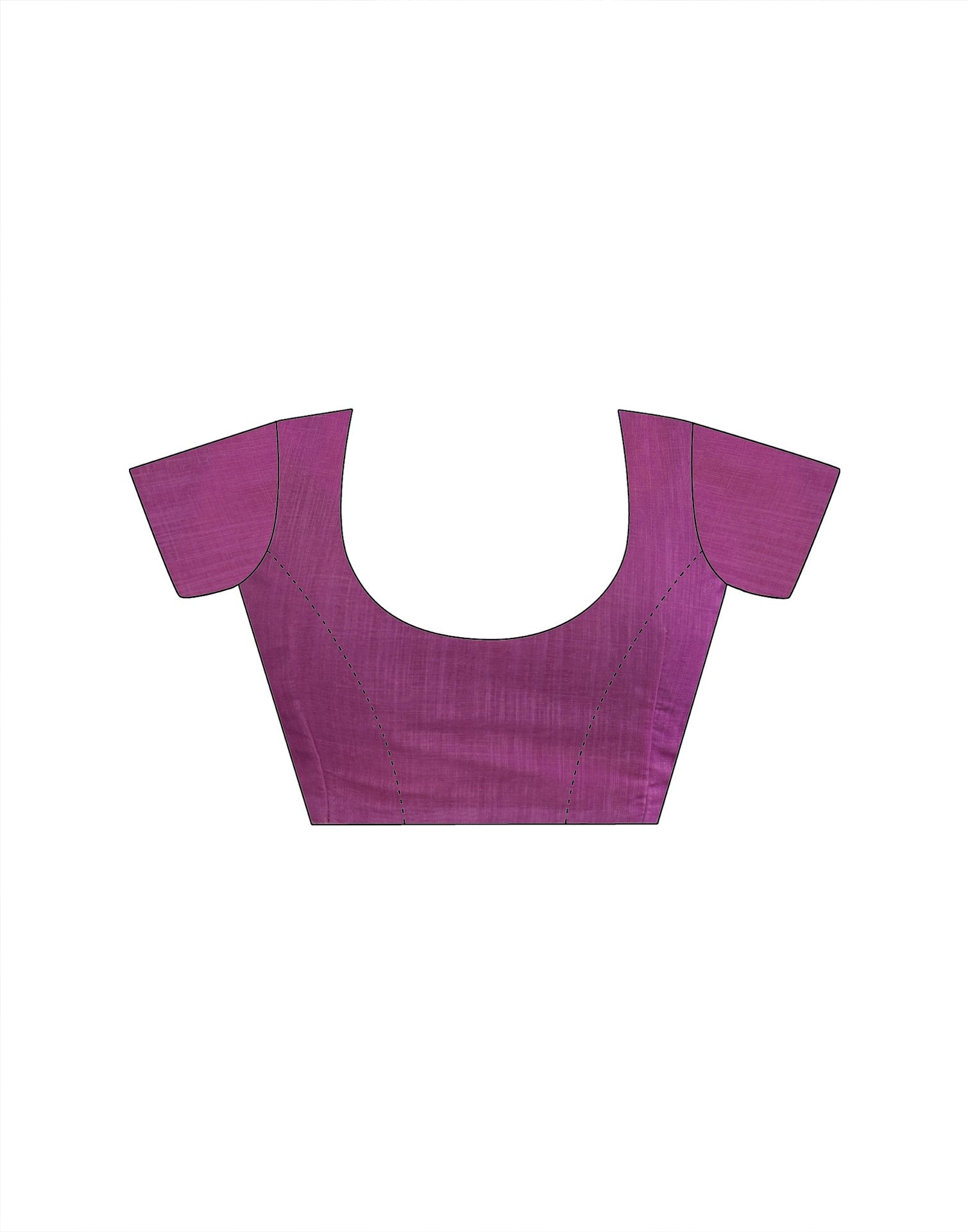 Beige Linen Floral Printed Saree