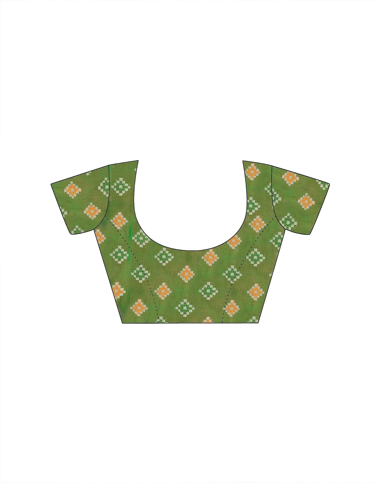 Pink Silk Woven Patola Saree