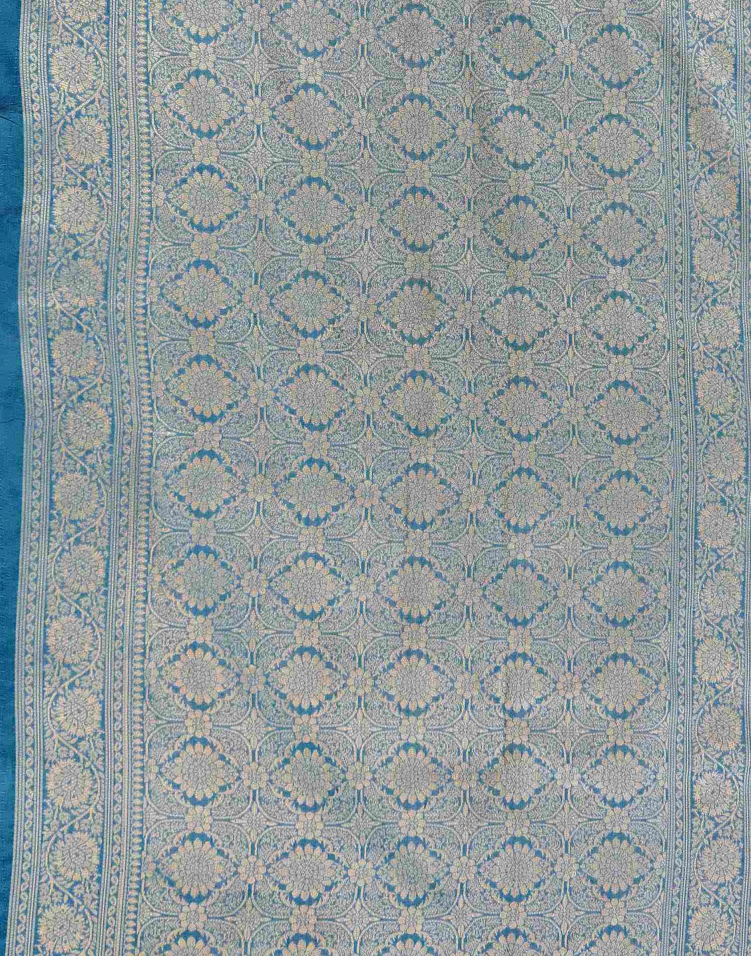 Pink Shimmer Silk Woven Banarasi Saree