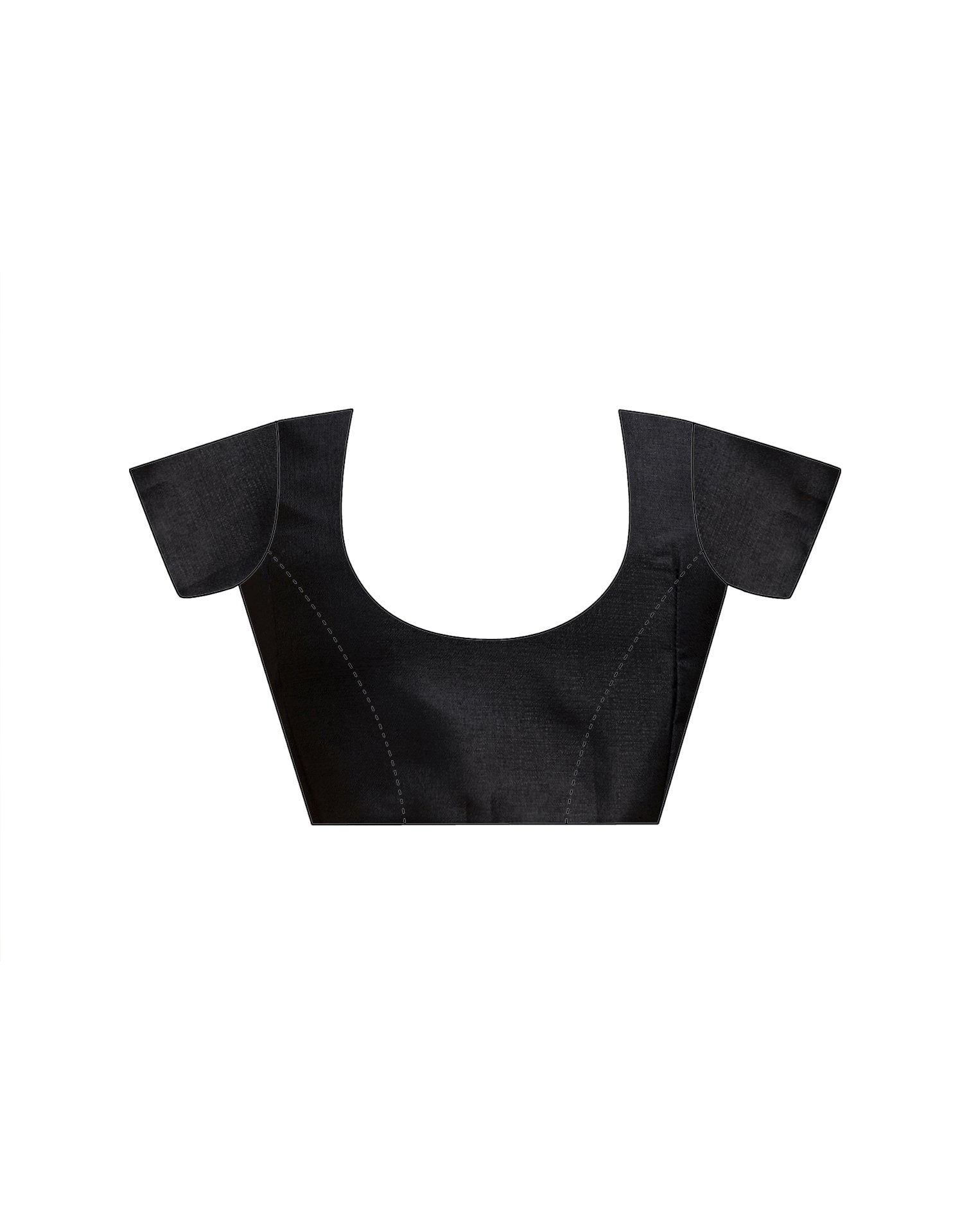 Black Khadi Printed Saree