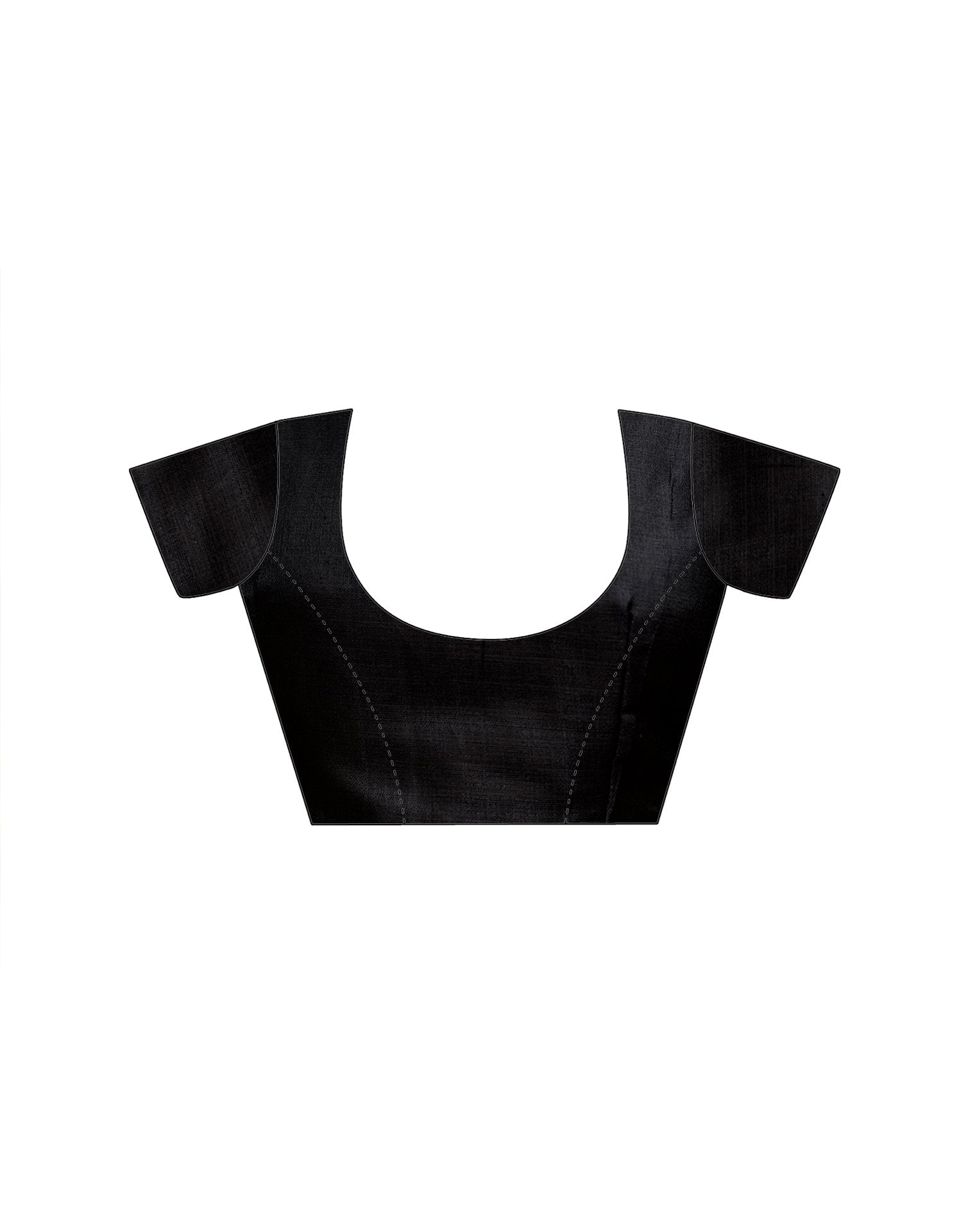 Black Khadi Printed Saree