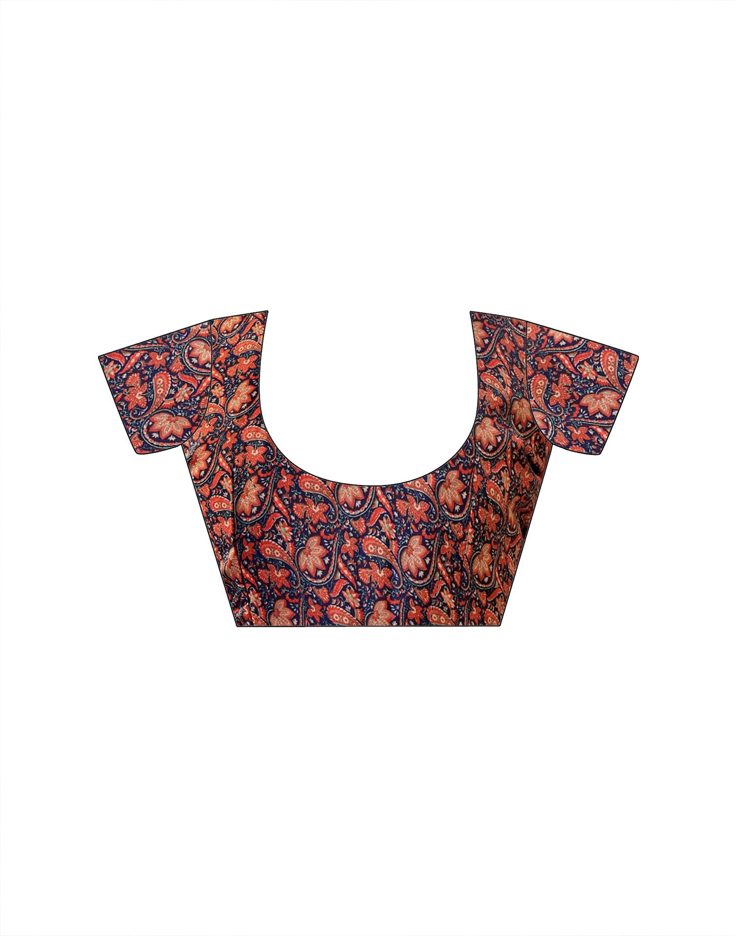 Beige Crepe Silk Printed Saree