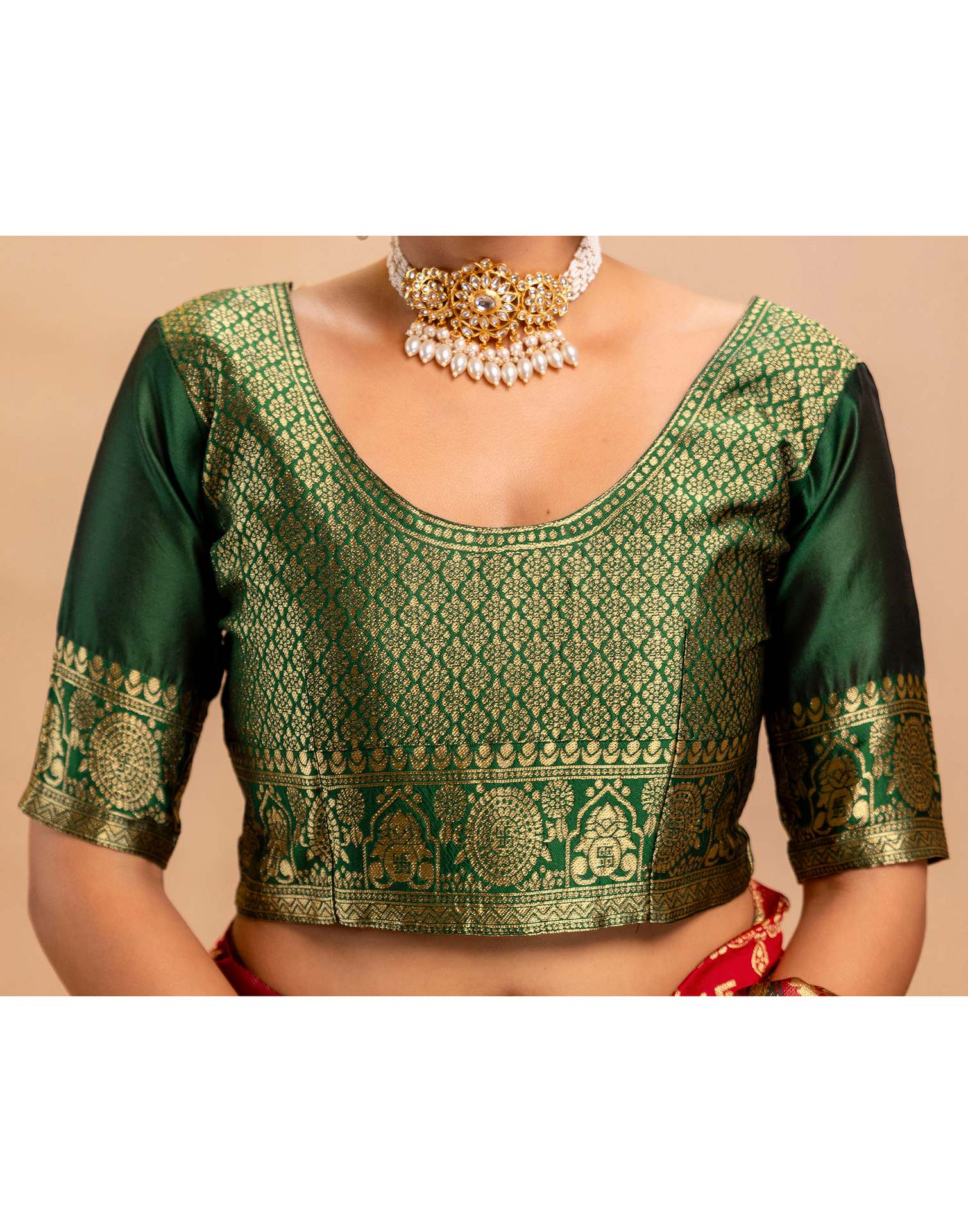 Red Silk Woven Patola Saree