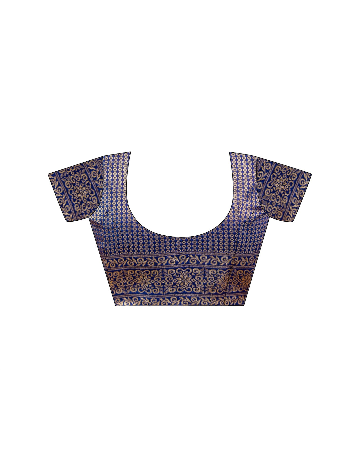 Maroon Silk Woven Patola Saree