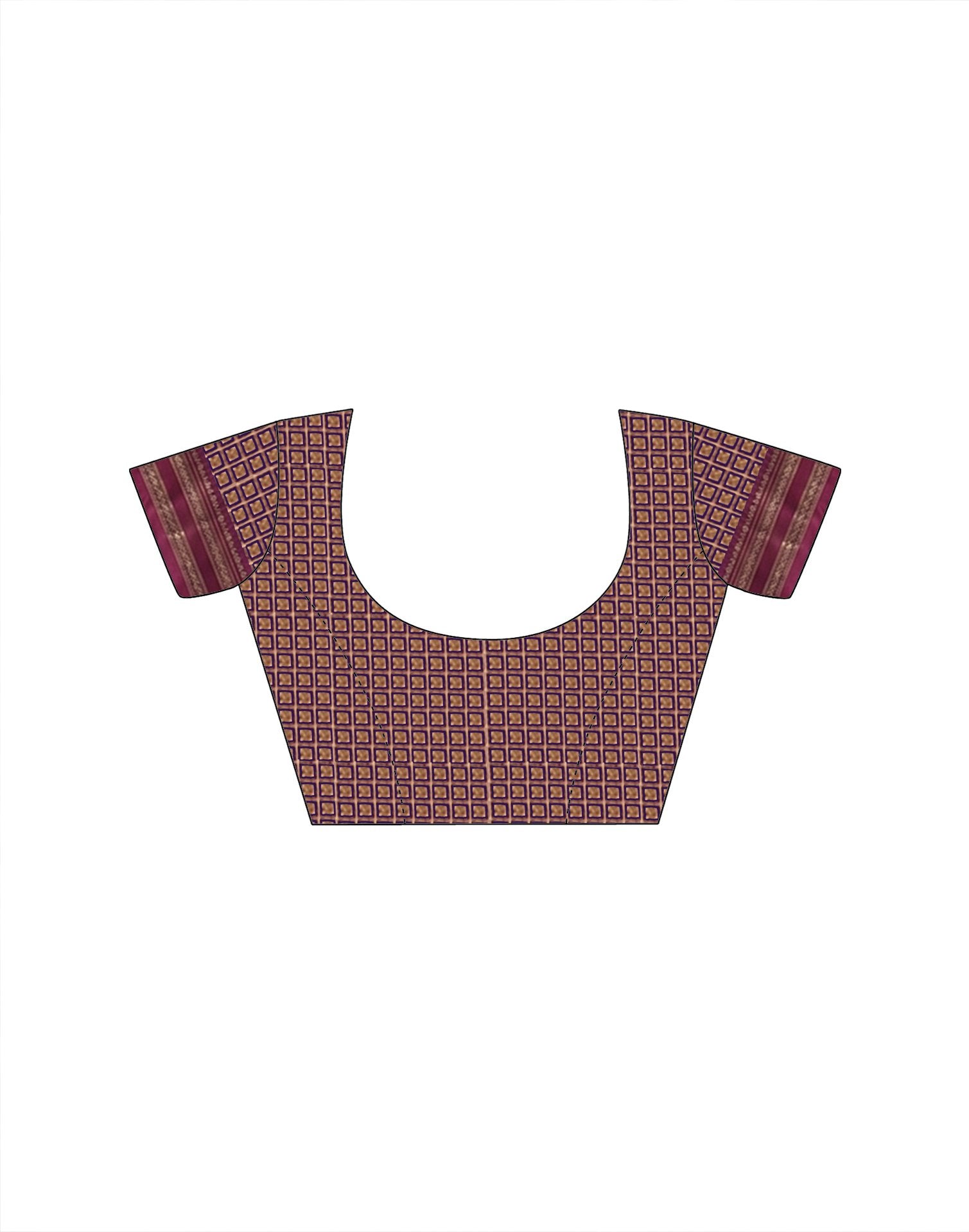 Purple Silk Woven Kanjivaram Saree