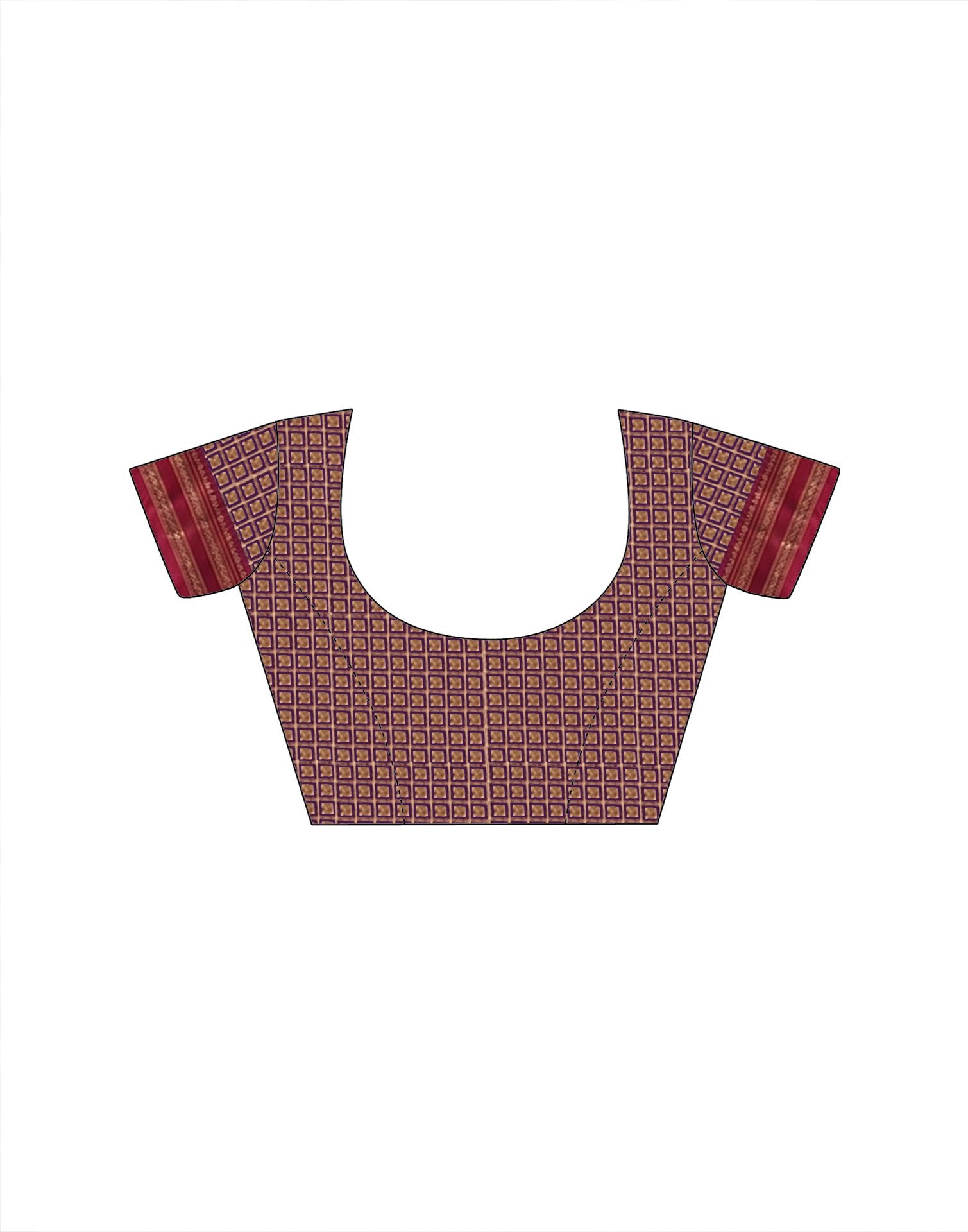 Purple Silk Woven Kanjivaram Saree