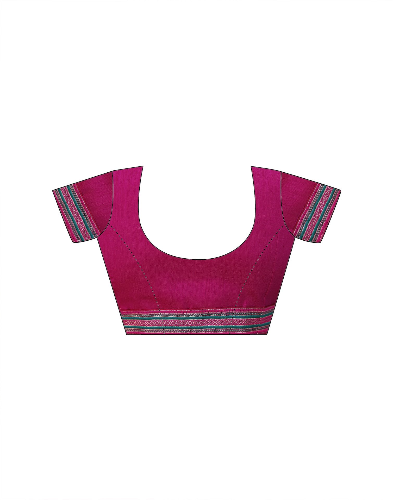 Pink Georgette Laheriya Printed Saree