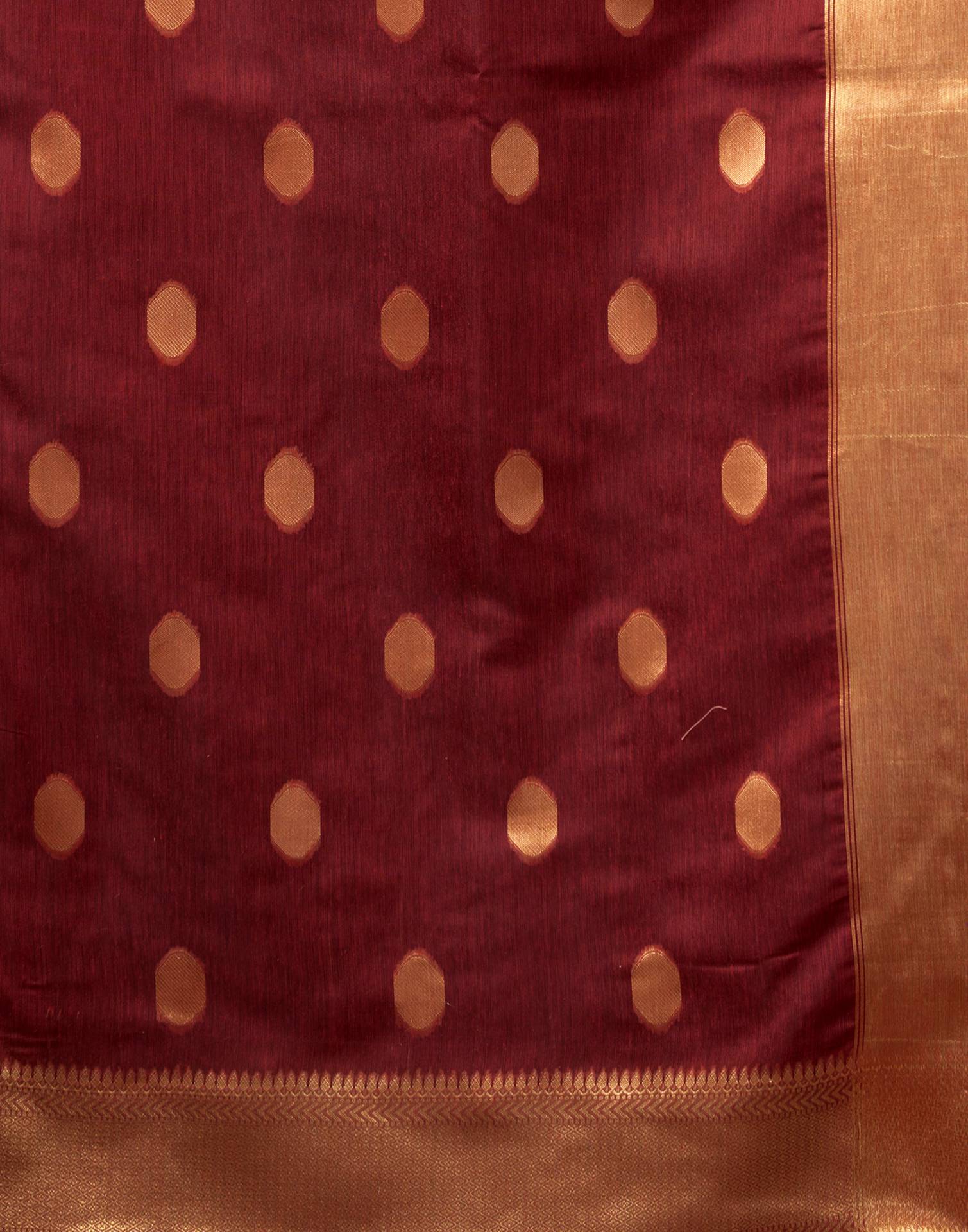 Black Silk Woven Saree