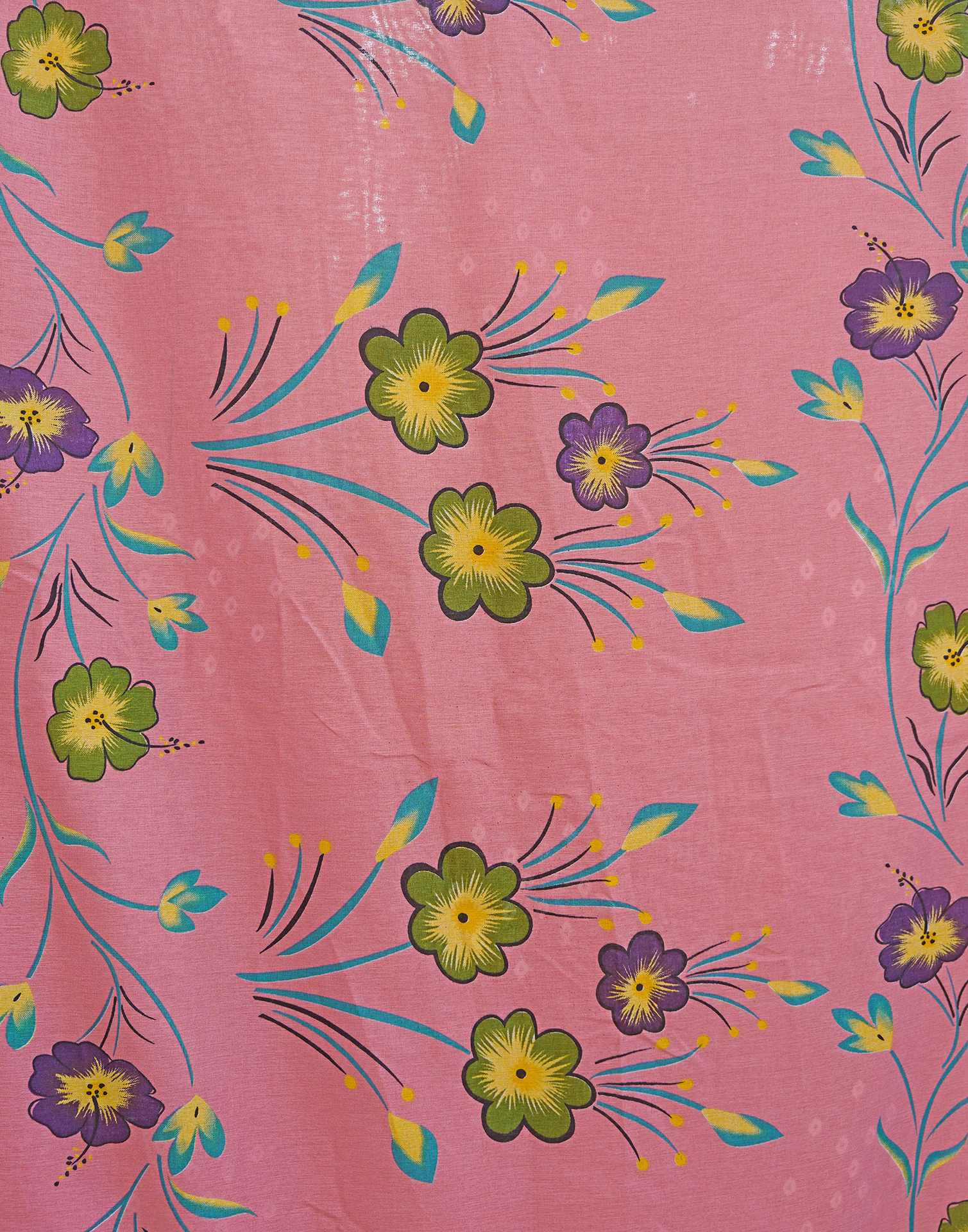Dark Maroon Silk Printed Bandhani Saree