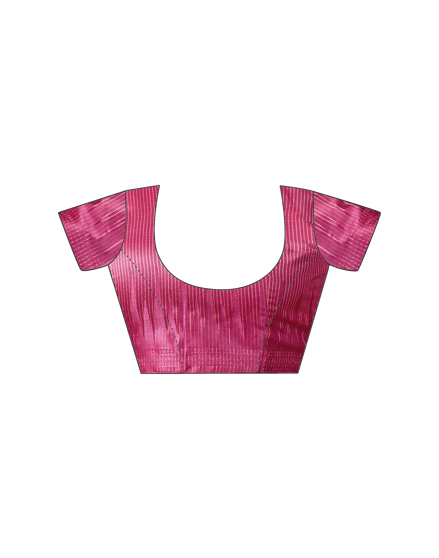 Pink Silk Woven Kanjivaram Saree