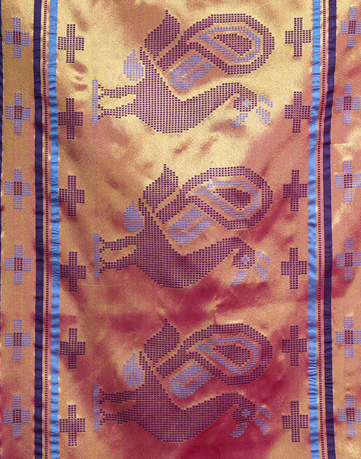 Magenta Silk Woven Paithani Saree