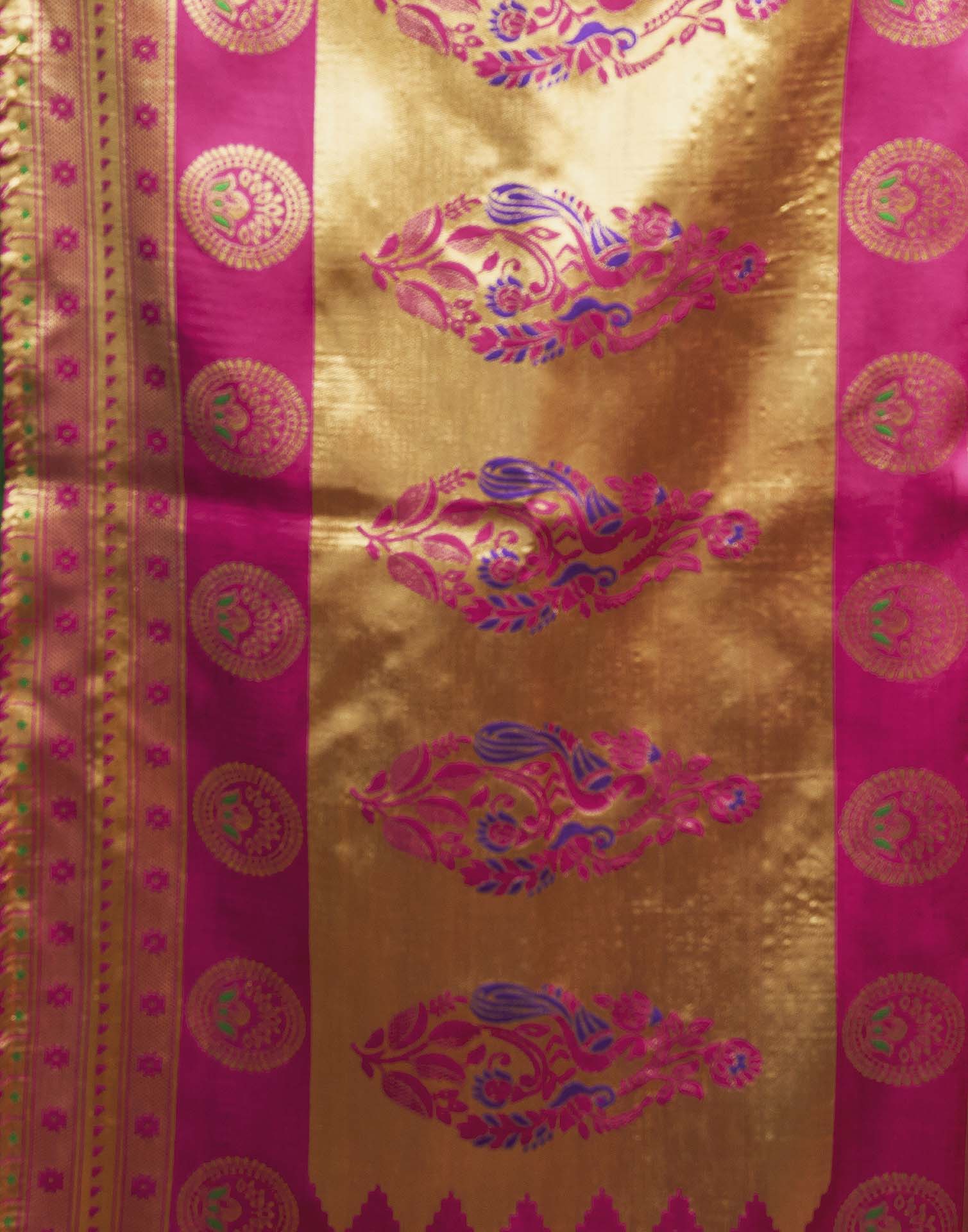 Green Silk Woven Paithani Saree