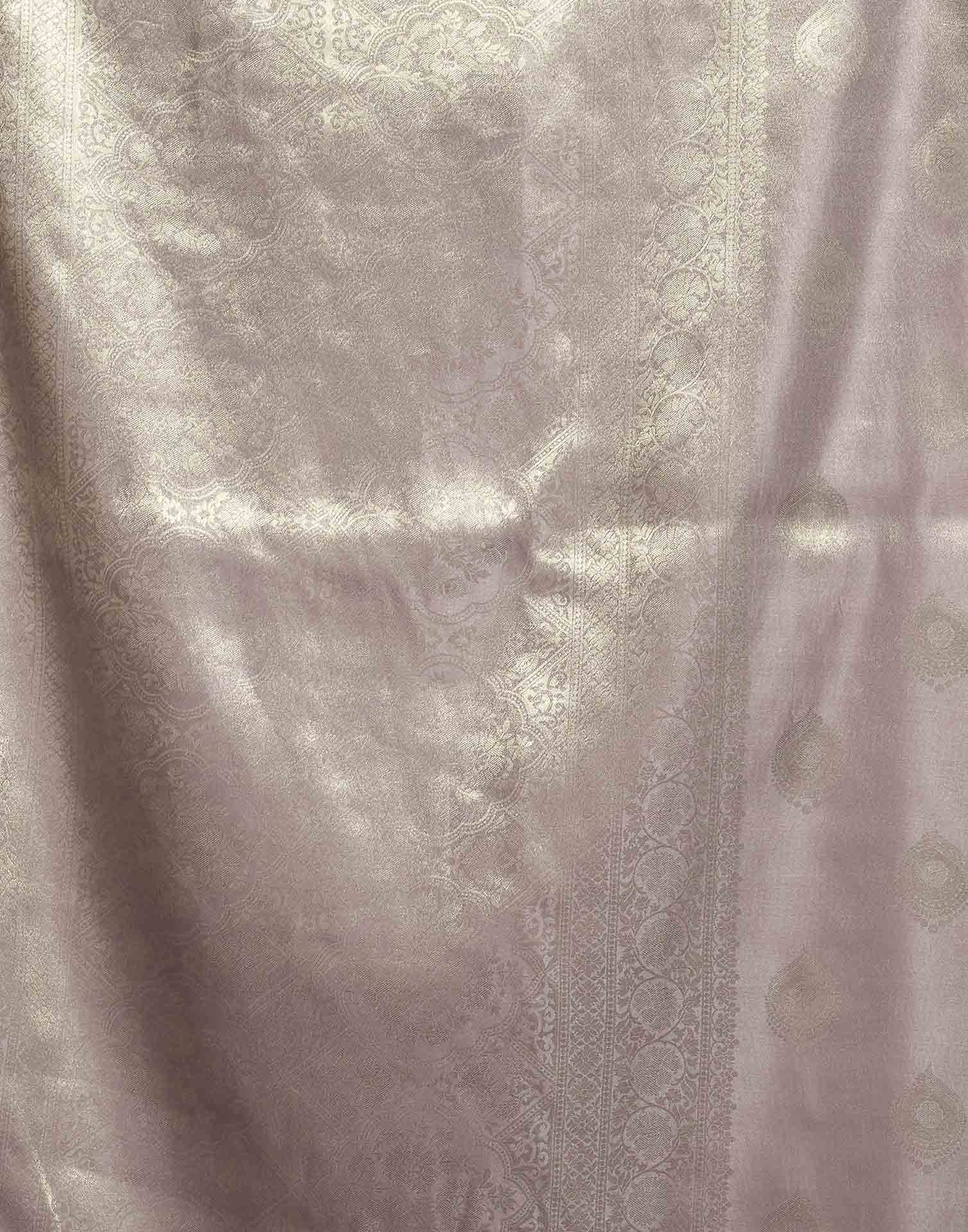 Lavendor Silk Woven Banarasi Saree