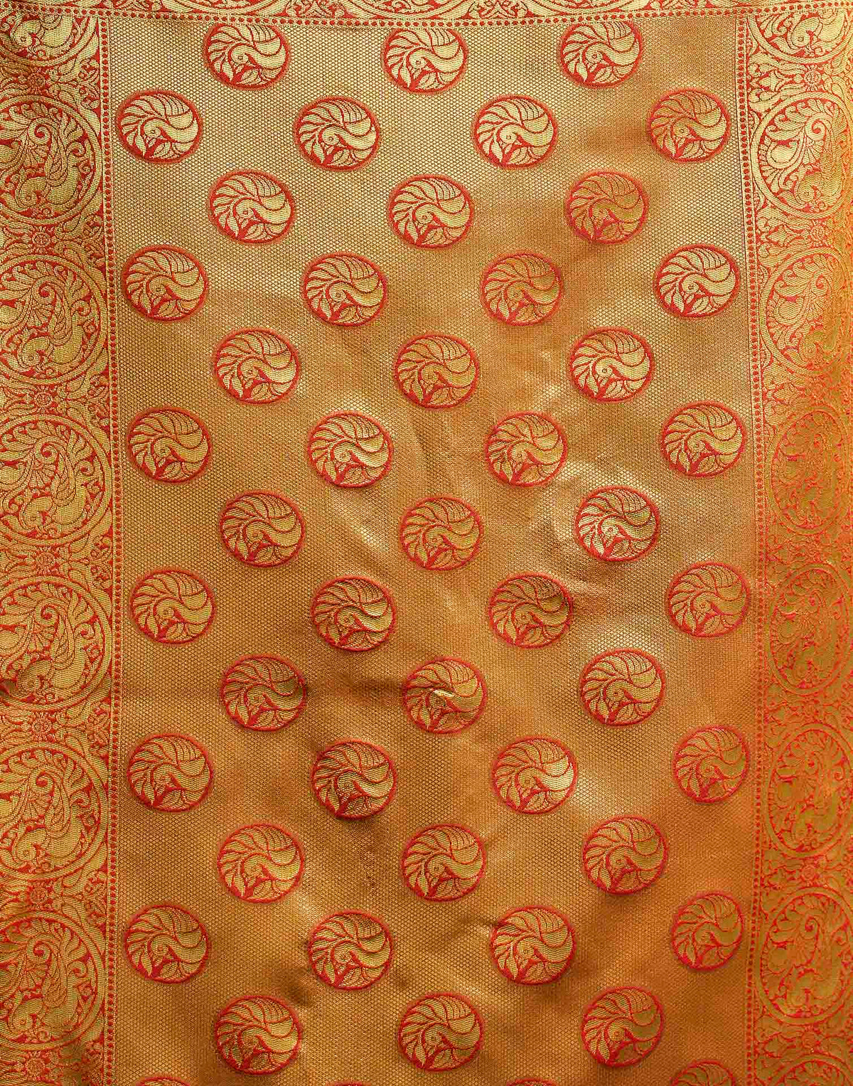 Green Silk Woven Banarasi Saree