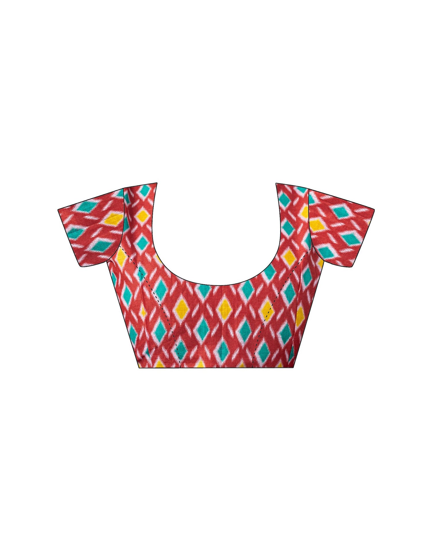 Ready To Wear Wine Cotton Printed Saree