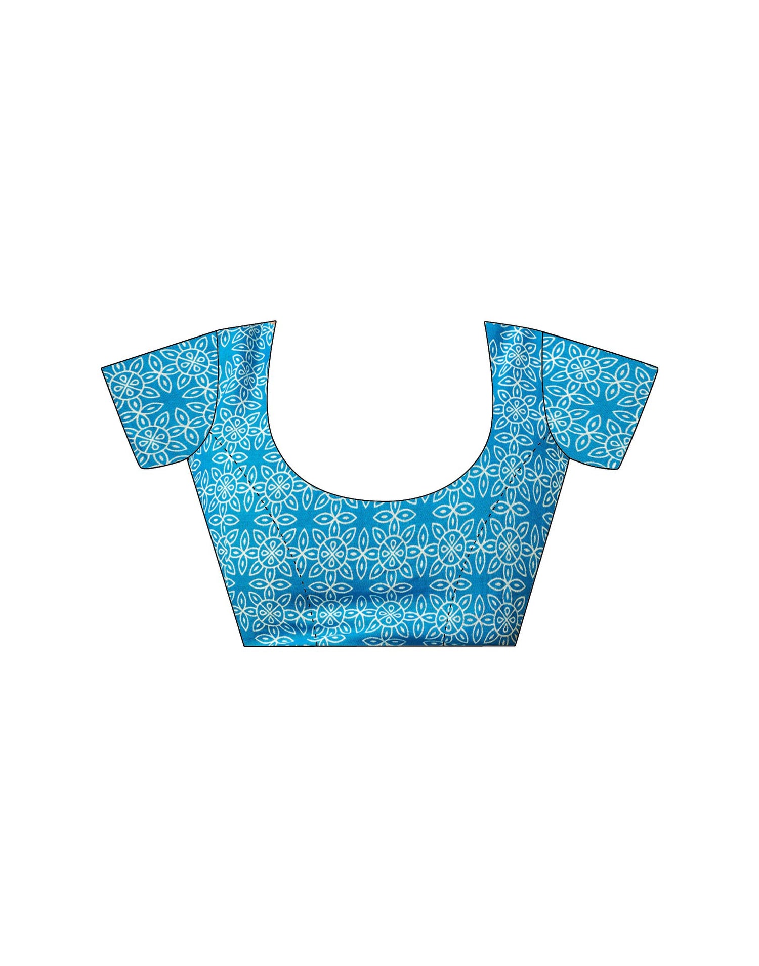 Ready To Wear Lemon Yellow Cotton Printed Saree With Pocket