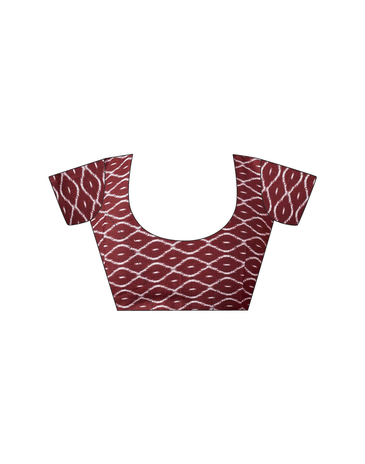 Ready To Wear Dusty Lavender Cotton Printed Saree