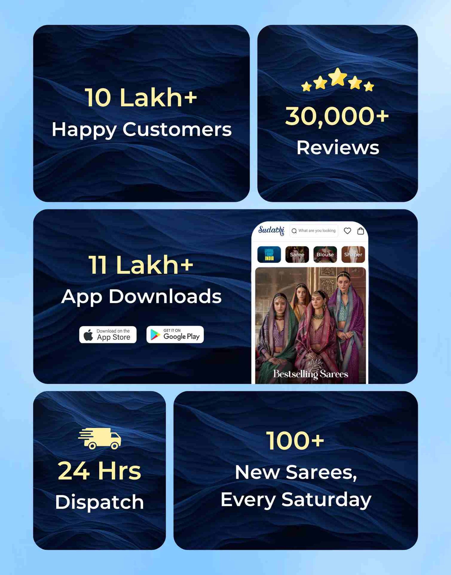 Blue Silk Woven Kanjivaram Saree