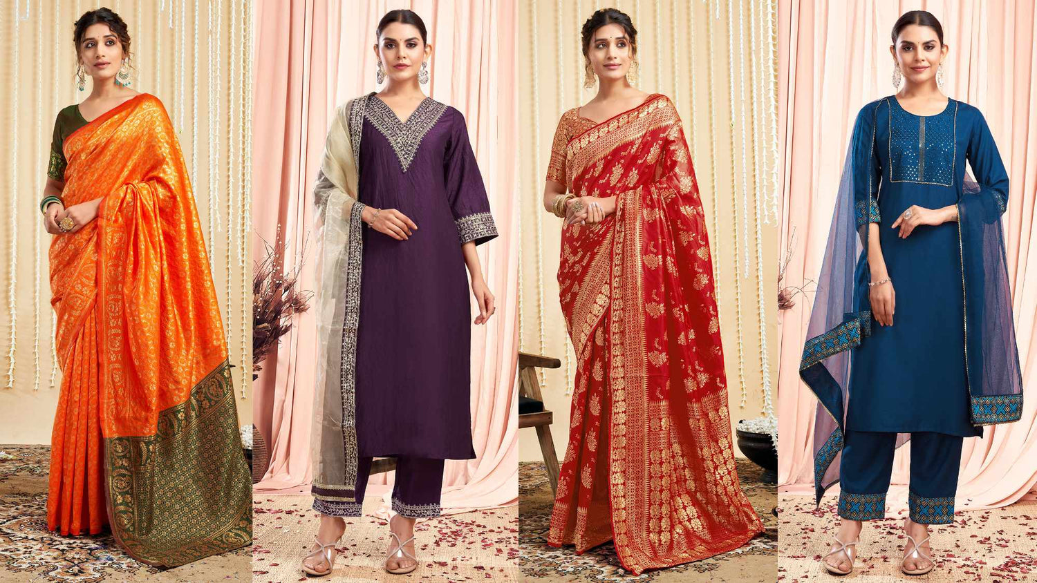 How to Style Kurta Sets & Sarees for Ram Navami