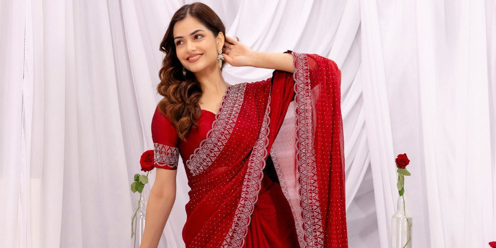 Valentine’s Day Week Gifting Guide: Why a Saree Makes the Perfect Gift of Love