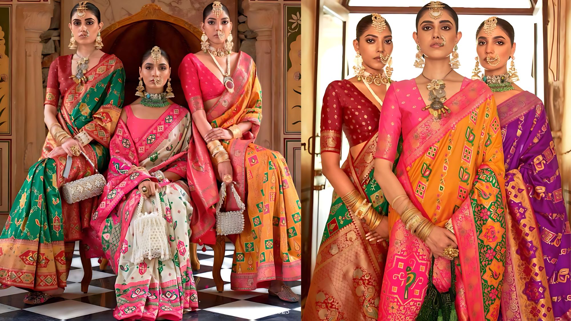 Top 5 Exceptional Silk Sarees In India