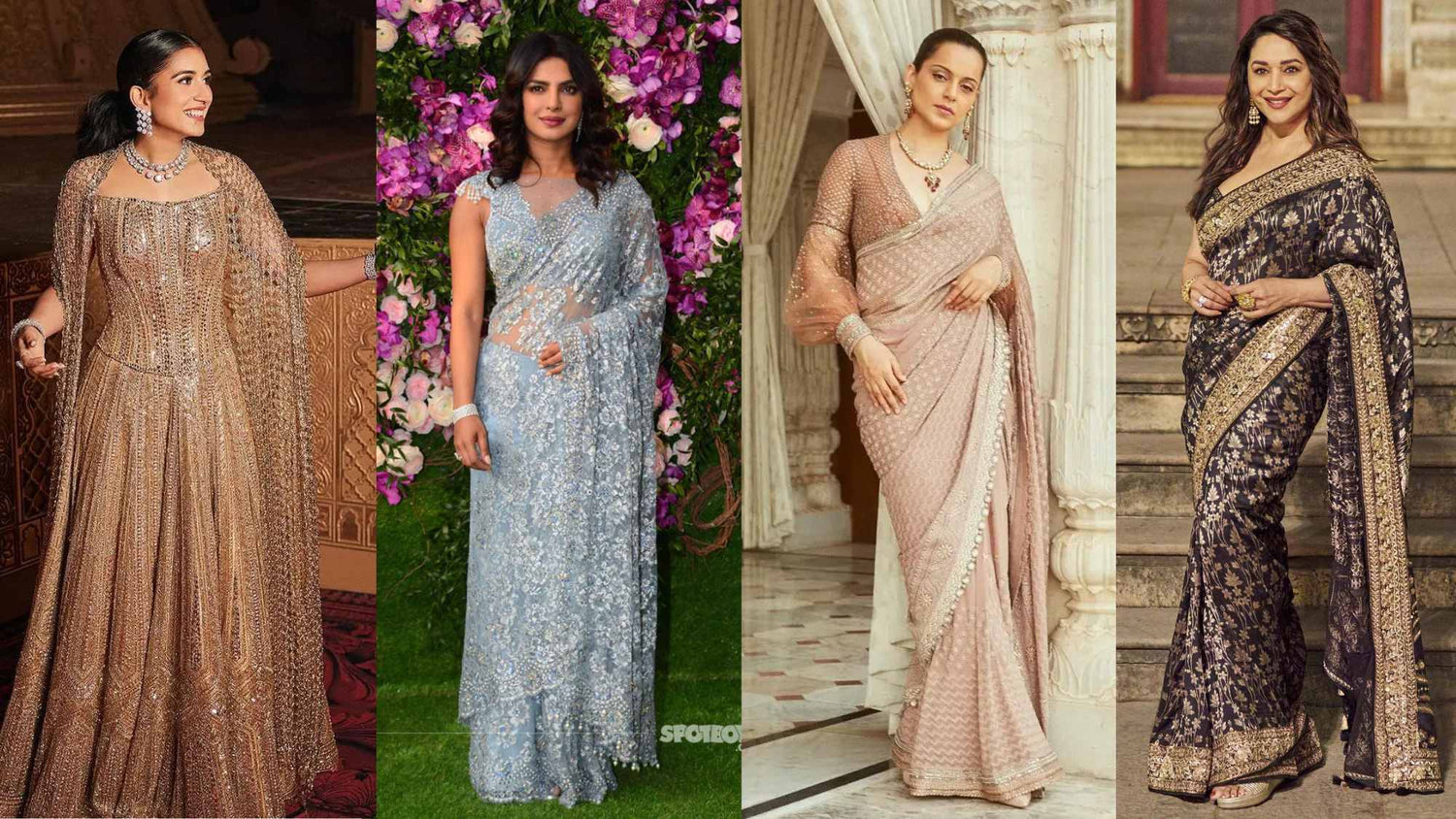 Trending Celebrity Inspired Festive Sarees