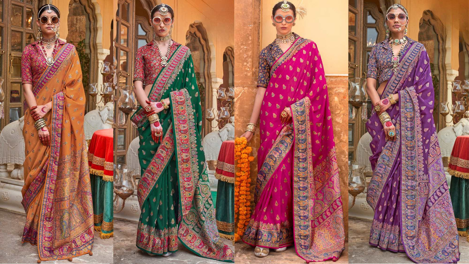 A Guide To Choose Traditional Jewellery For Saree