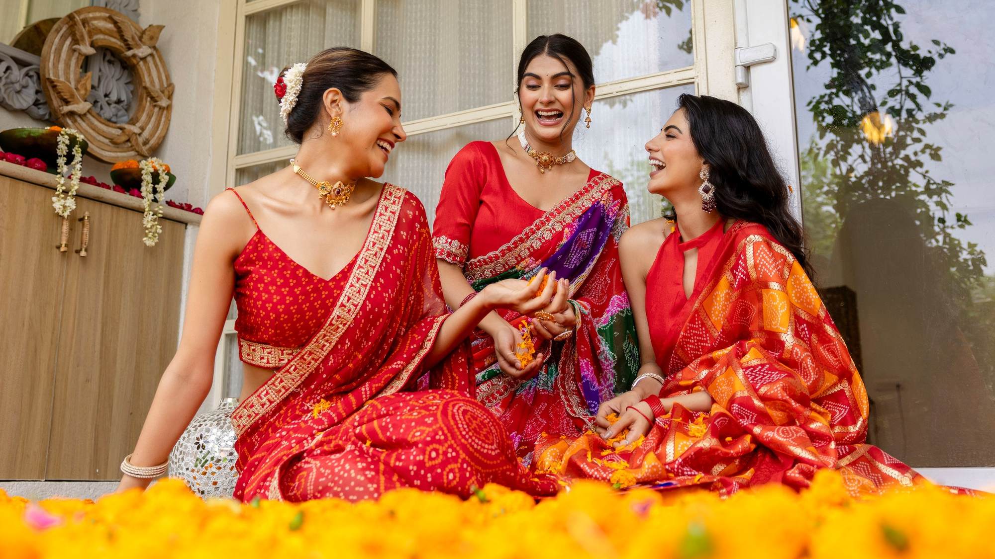 Why Red Sarees Are Considered Auspicious for Karwa Chauth