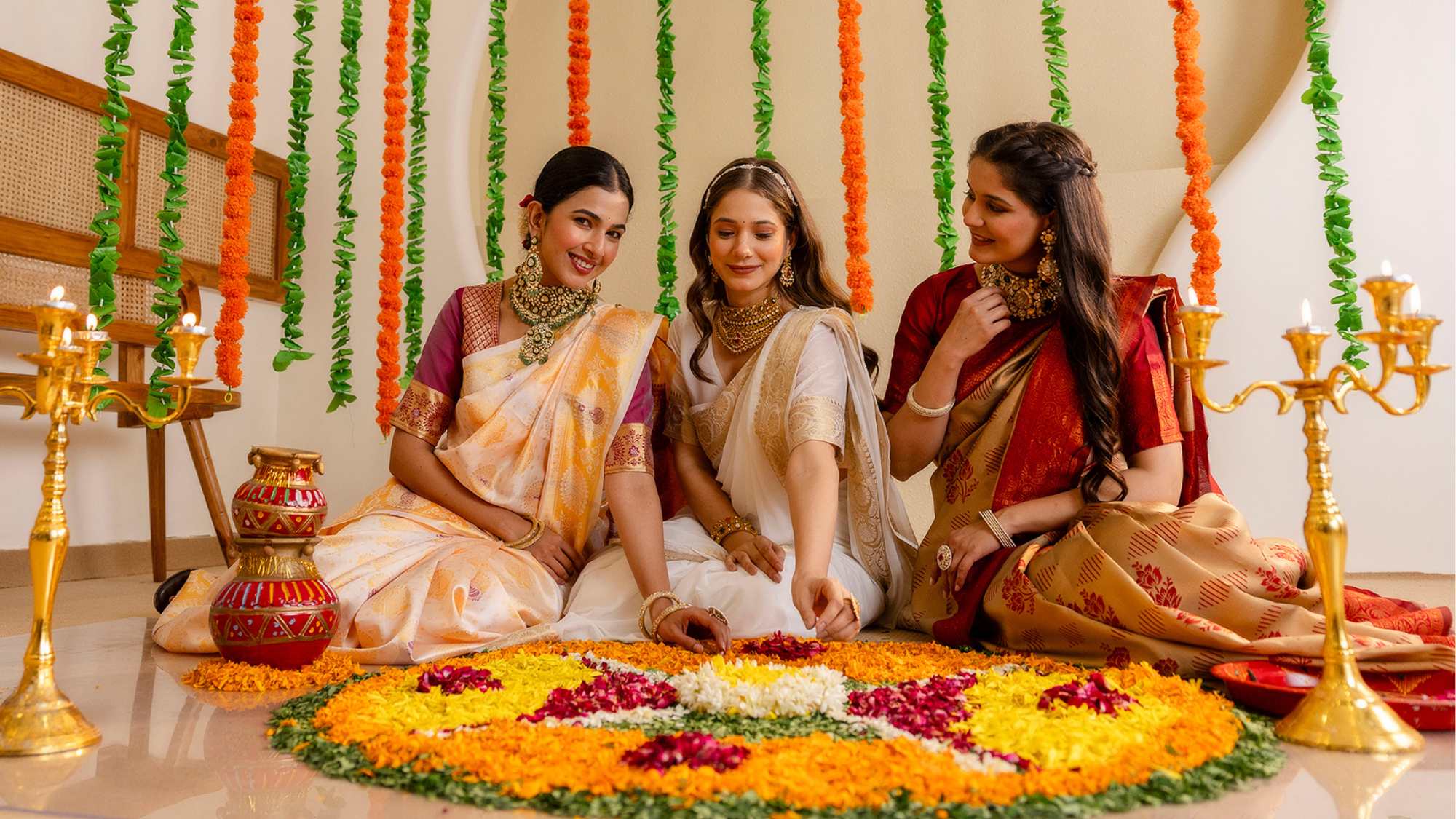 Kerala Kasavu Saree For Onam And How To Style Them