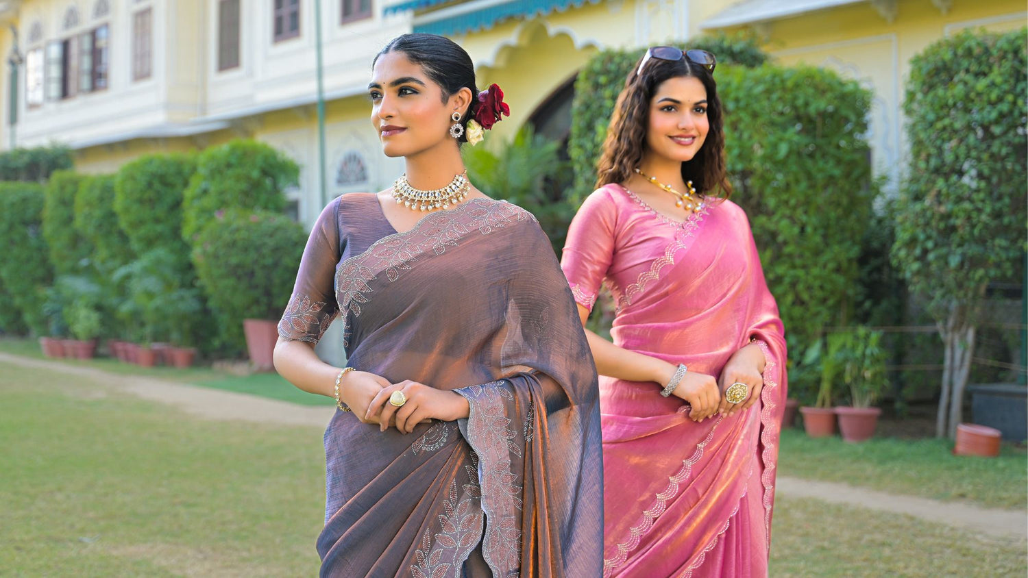 Top Sarees for Christmas Eve & New Year Parties Online