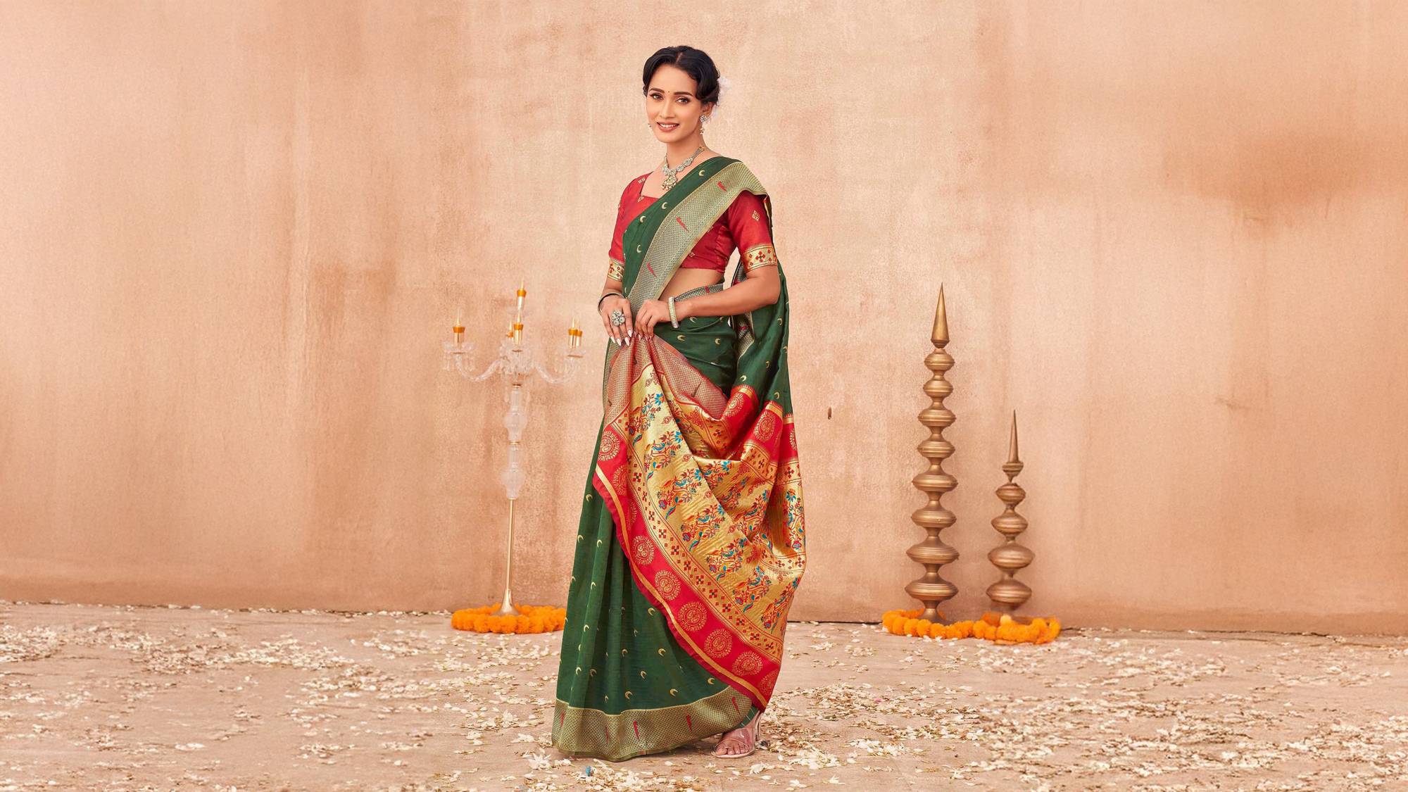 Best Paithani Sarees Online in India: Styles, Fabrics, and How to Pick Yours