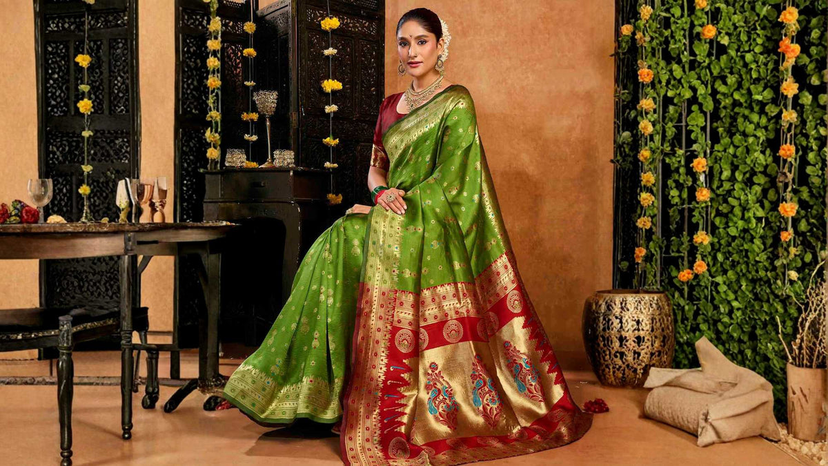 Discover Maharashtra's Traditional Paithani Sarees in Sudathi's Latest Collection