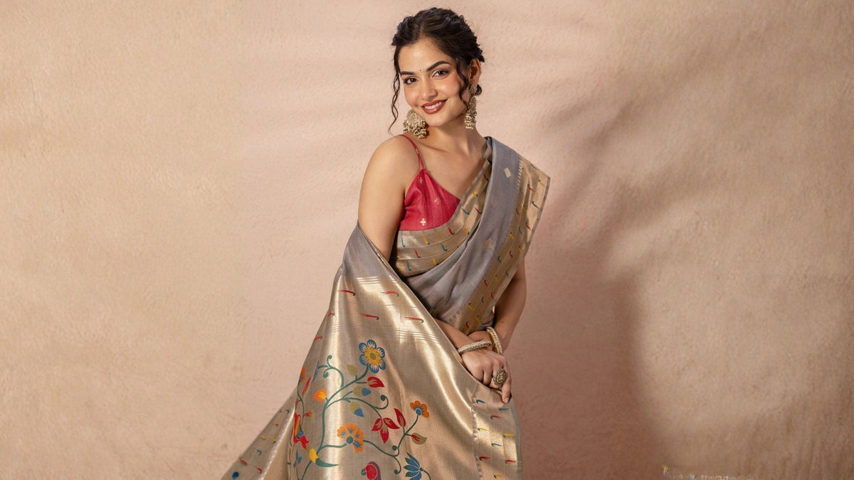 From Peacock to Lotus: The Story Behind Paithani Patterns