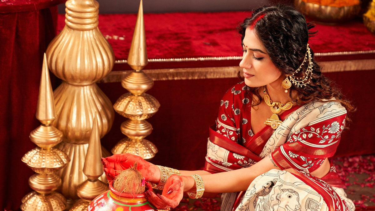 Dussehra Celebrations: Date, Puja Traditions and Festive Outfit Ideas from Sudathi