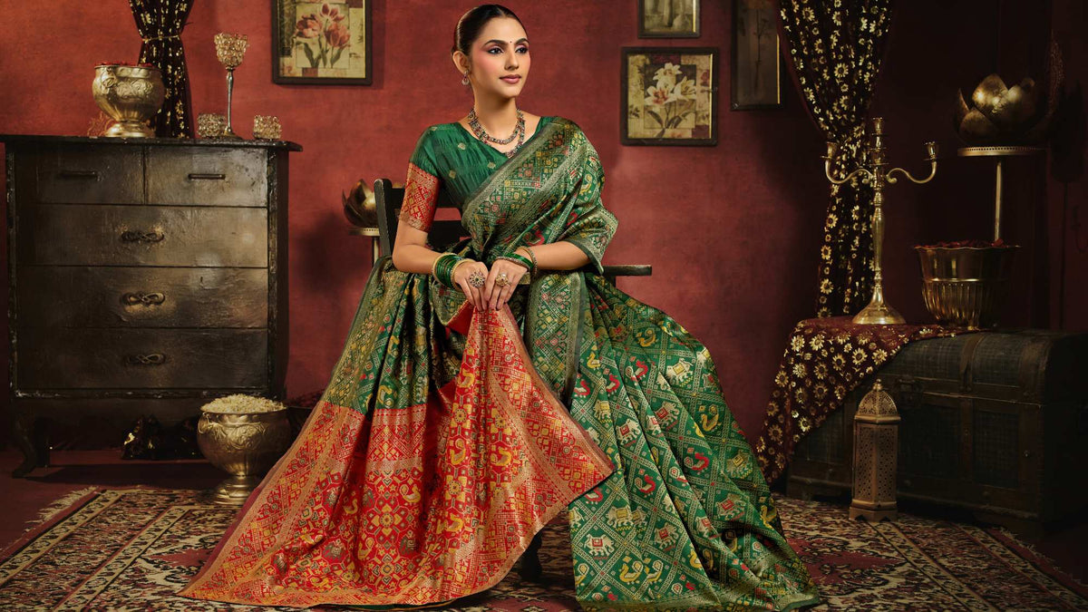 Why Patola Sarees Are a Festive Favourite for Sharad Navratri?